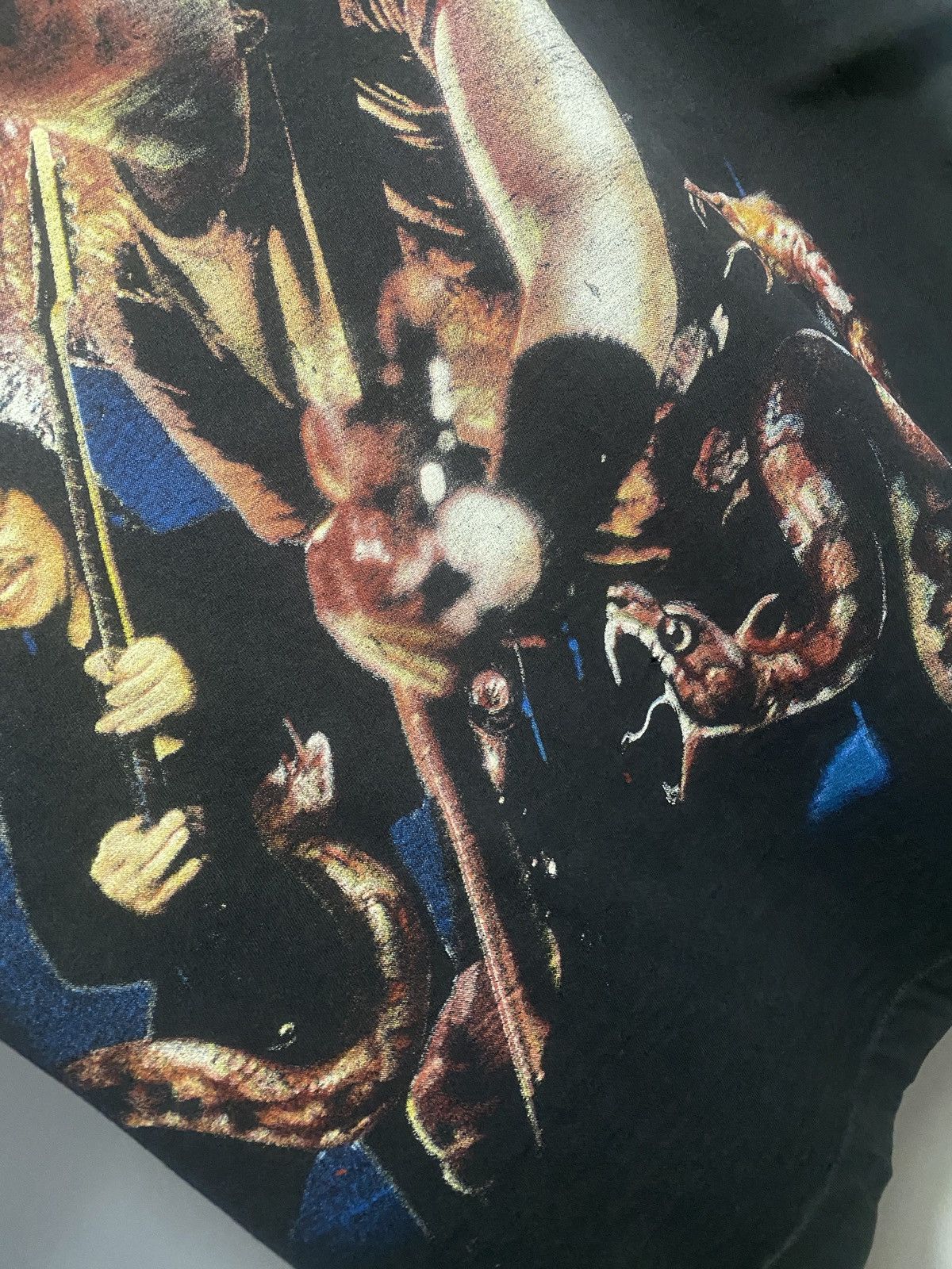 Metallica Metallica aop fullprint rare bootleg trashed 90s Size US XL / EU 56 / 4 - 16 Thumbnail