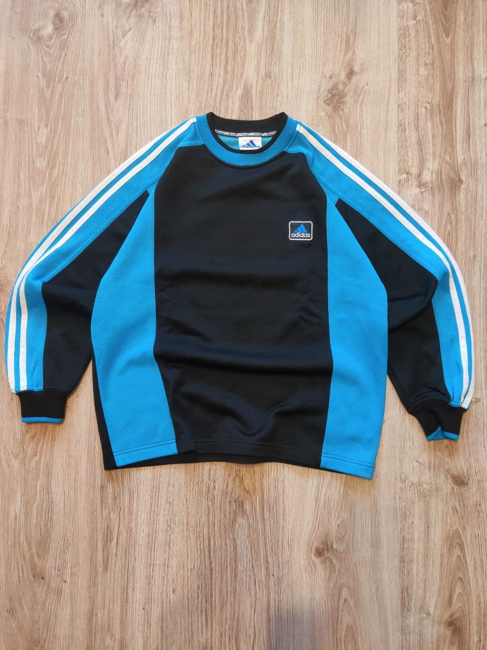 Adidas × Vintage 90s Adidas Vintage Sweatshirt Equipment style crazy y2k Size US S / EU 44-46 / 1 - 1 Thumbnail