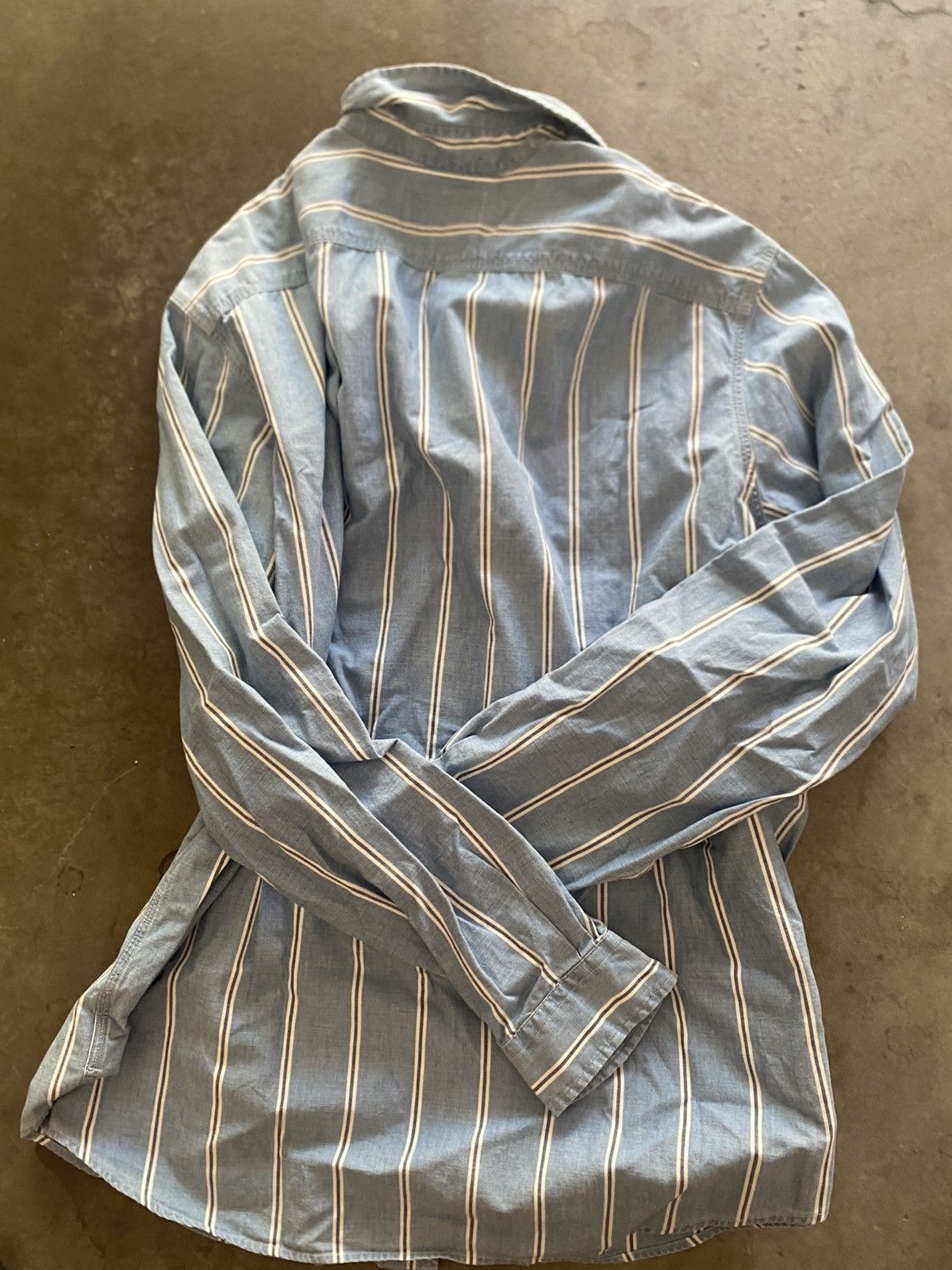 Polo Ralph Lauren Vintage New Polo Ralph Lauren Blue Button Up Polo Country Size US XXL / EU 58 / 5 - 6 Thumbnail