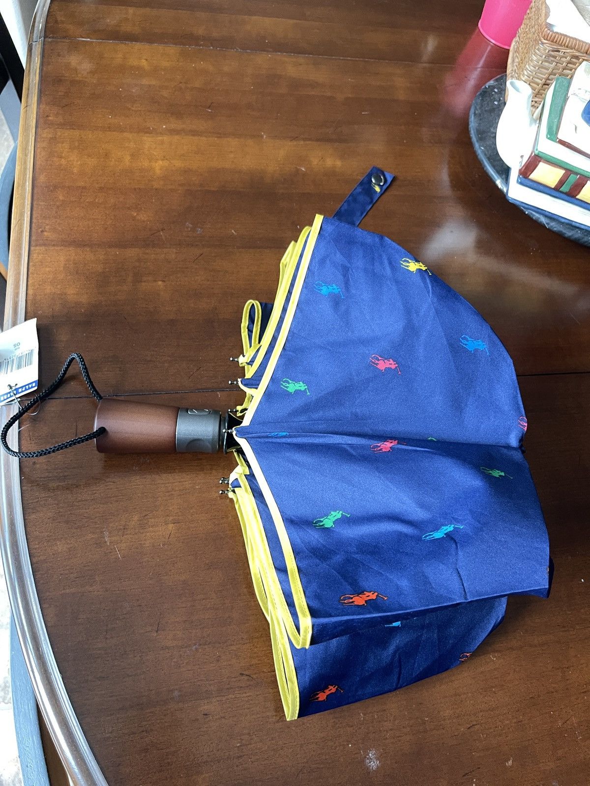 Polo Ralph Lauren NWT polo ralph Lauren umbrella in pony color in blue 12 inch Size ONE SIZE - 7 Thumbnail