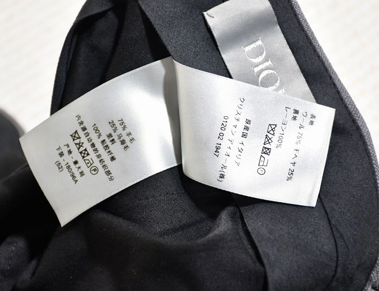 Dior Grey 2019aw Wool trousers size52 Size US 36 / EU 52 - 11 Thumbnail