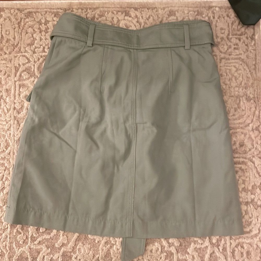 Ann Taylor NWT Ann Taylor a line tie front cargo skirt Size 25" / US 0 / IT 36 - 4 Thumbnail