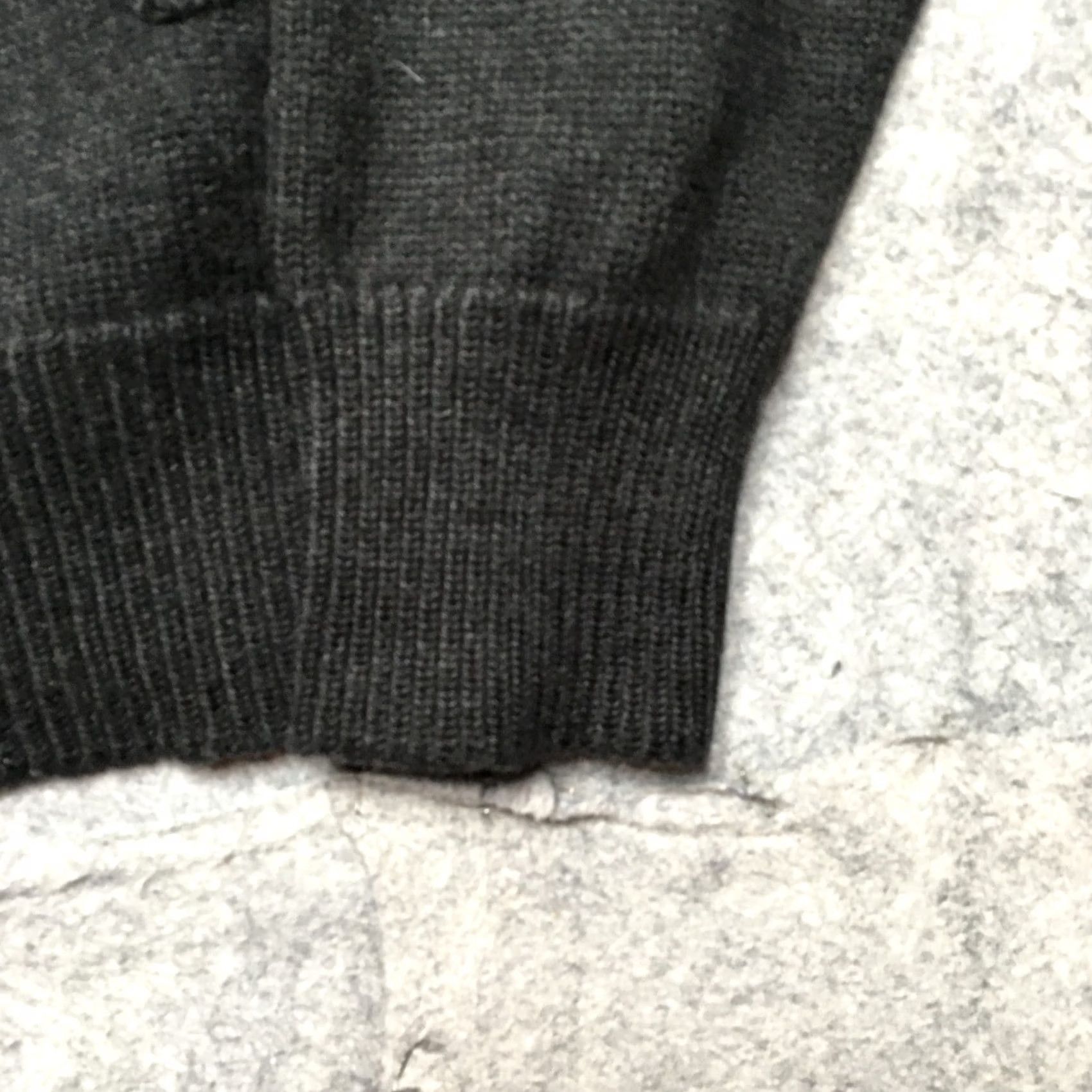 Psycho Bunny Psycho Bunny Merino Wool Cardigan Sweater Mens S Dark Gray Heavy Pockets Vintage Size US S / EU 44-46 / 1 - 2 Thumbnail