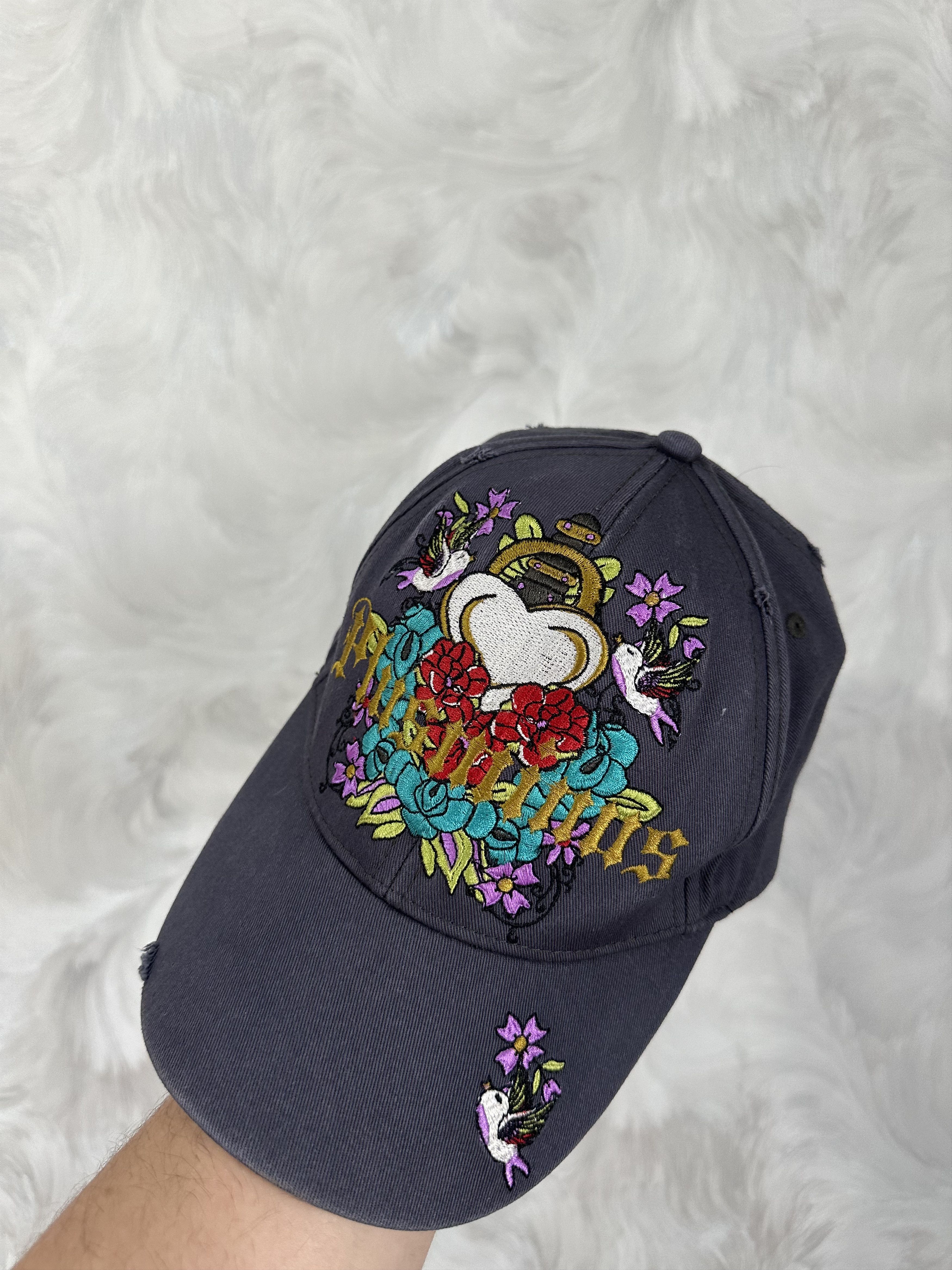 Japanese Brand MENS CASUAL CAP Y2K STYLE ED HARDY Size ONE SIZE - 4 Thumbnail