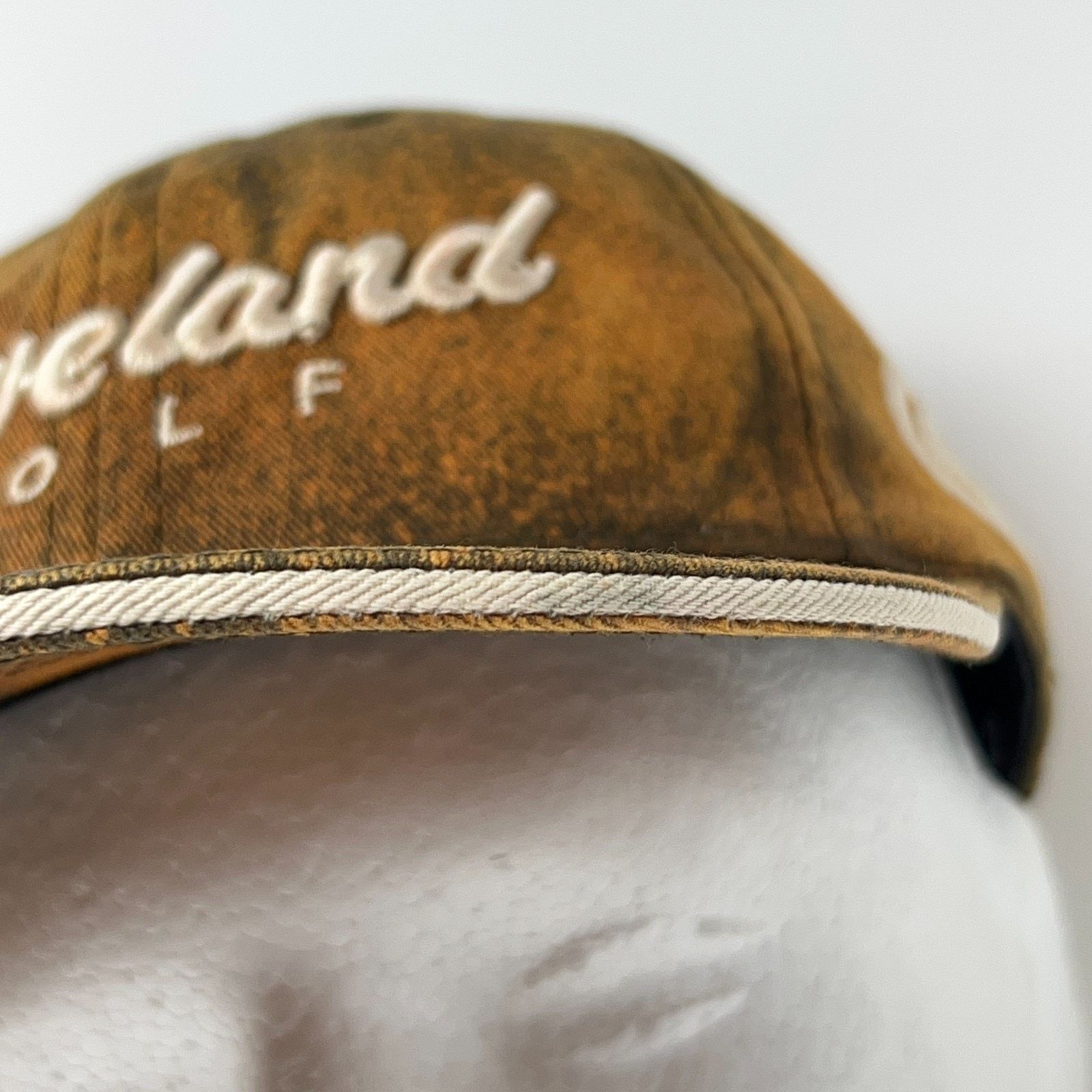Other Cleveland Golf Hat Baseball Cap Golfer Golfing Orange Size ONE SIZE - 6 Thumbnail