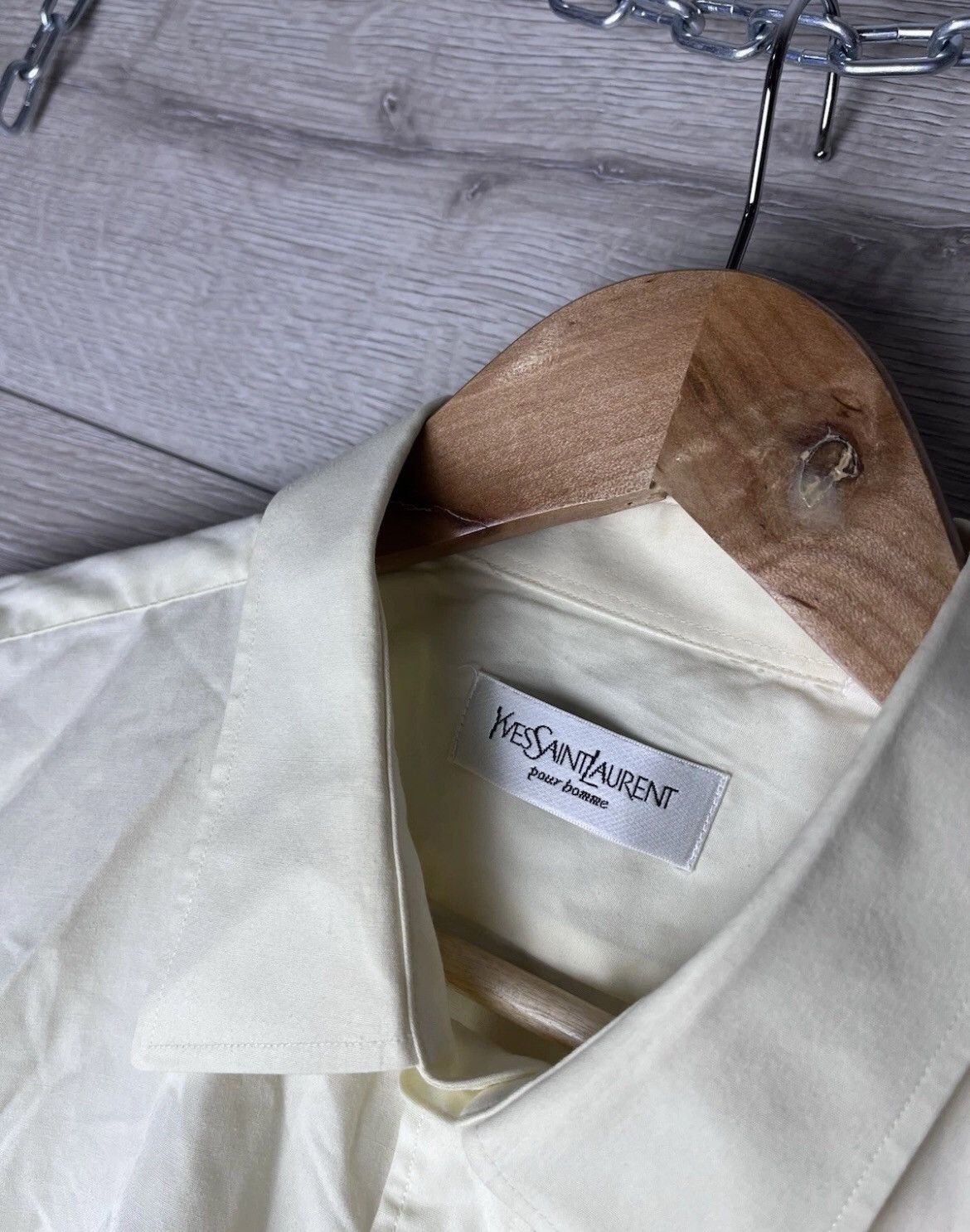 Other Mens shirt Yves Saint Lauren vintage Size US XL / EU 56 / 4 - 2 Thumbnail