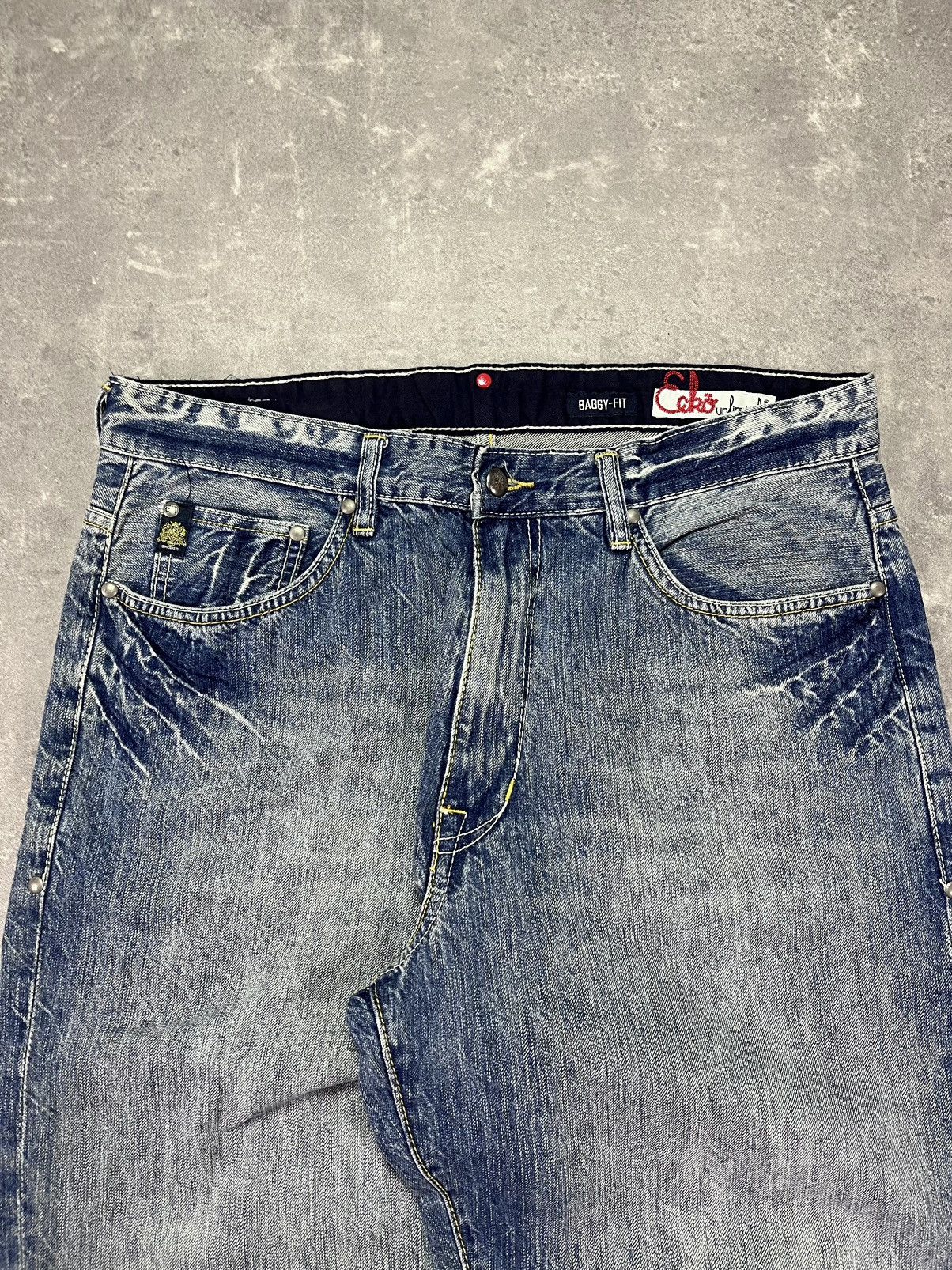 Ecko Unltd. Ecko Unlimited Embroidered Y2K Baggy Fit Denim Jeans 36 Rare Size US 36 / EU 52 - 5 Thumbnail
