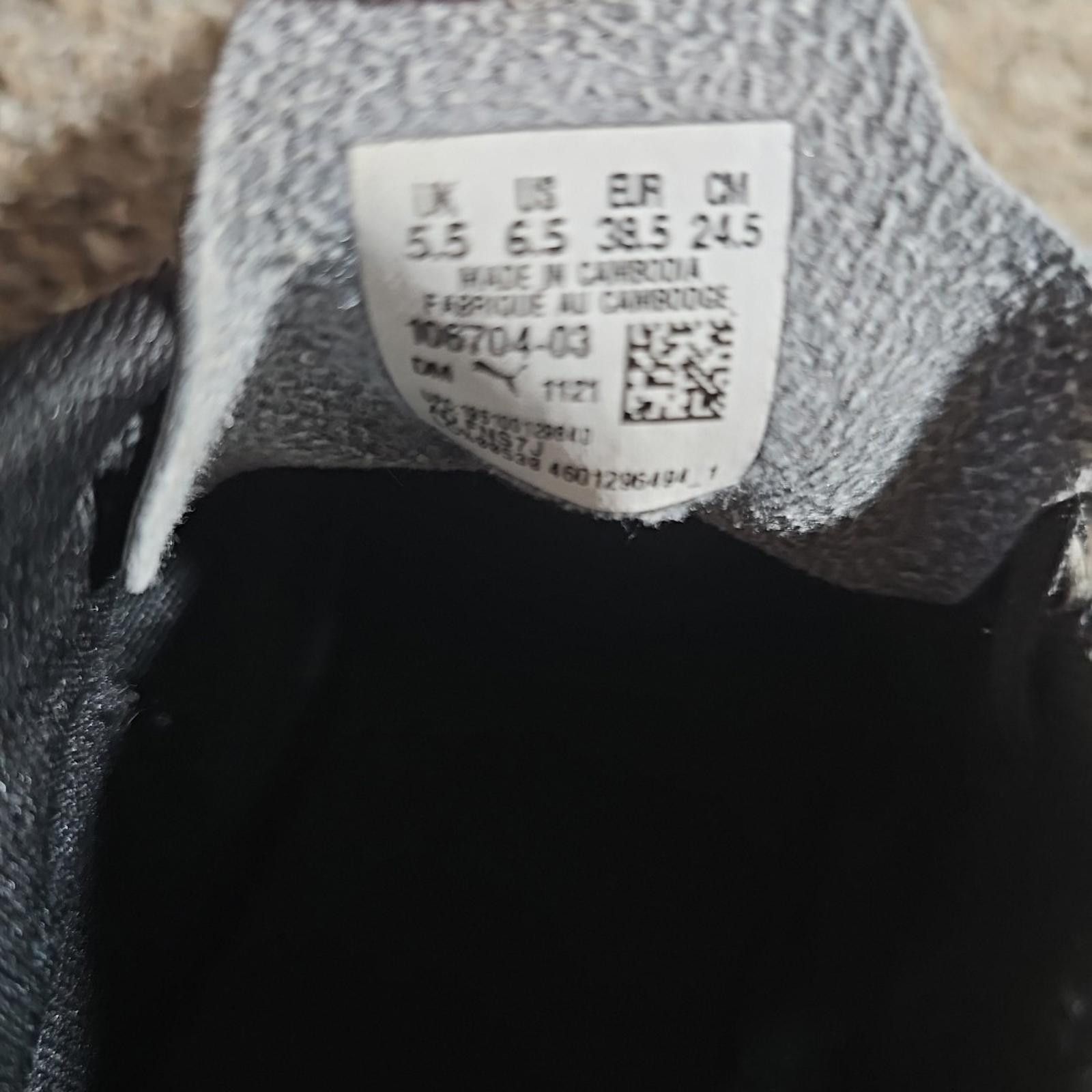 Puma Puma Soccer Cleats US 6.5 UK 5.5 106704-03 Gray Black Size ONE SIZE - 6 Thumbnail