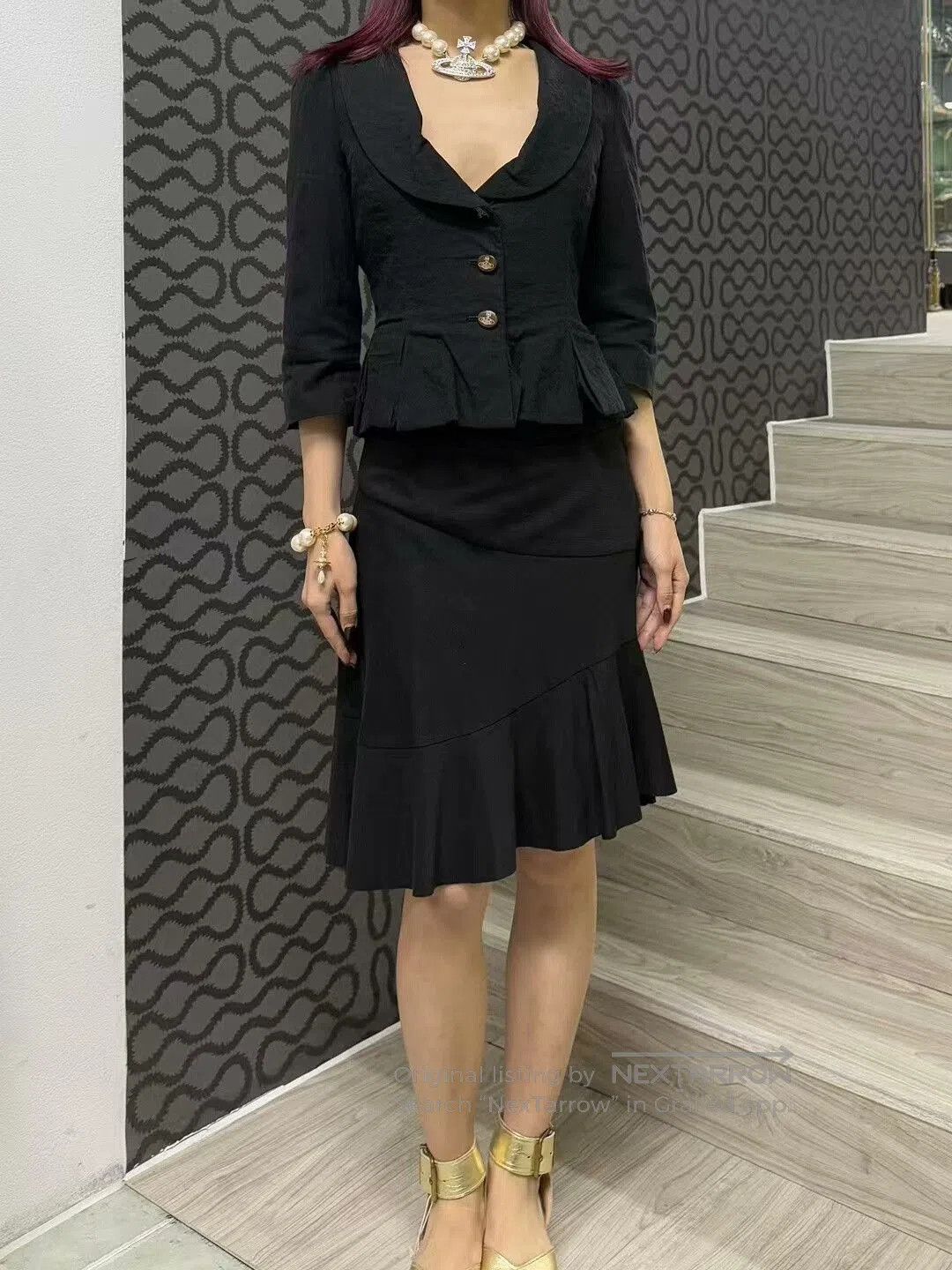 Vivienne Westwood vivienne westwood black short blazer jacket. Size S / US 4 / IT 40 - 1 Thumbnail