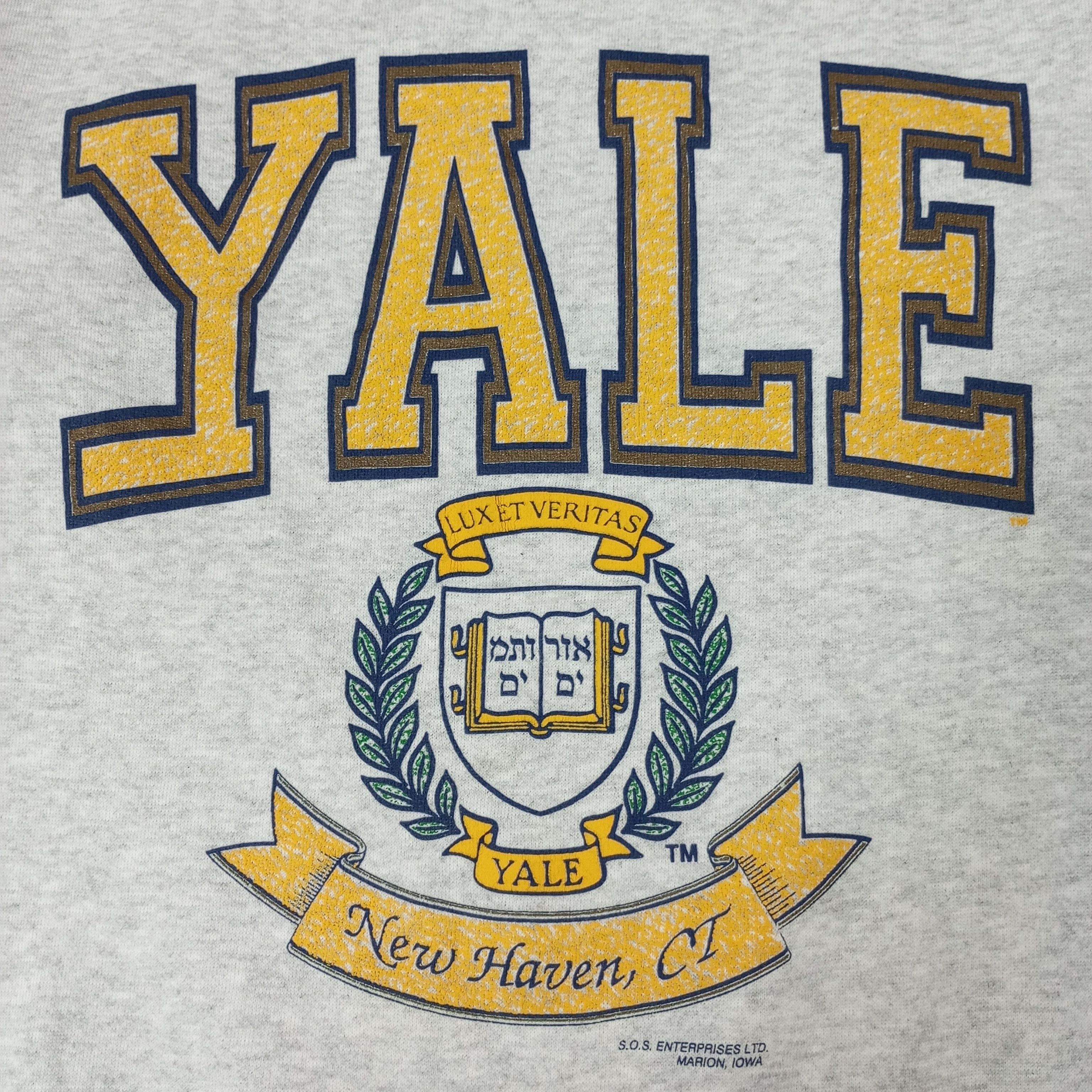 Champion × Vintage Yale University Style Champion Sweatshirt Size US M / EU 48-50 / 2 - 2 Thumbnail