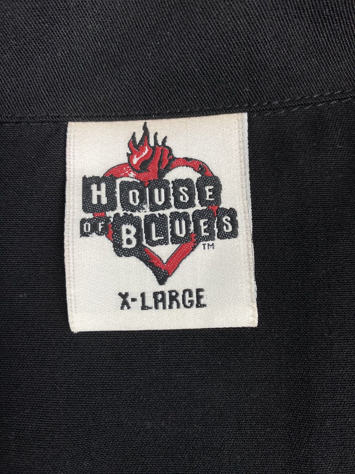Band Tees × Vintage House Of Blues The Blues Brothers Elwood Shirt Button Up Size US XL / EU 56 / 4 - 8 Thumbnail