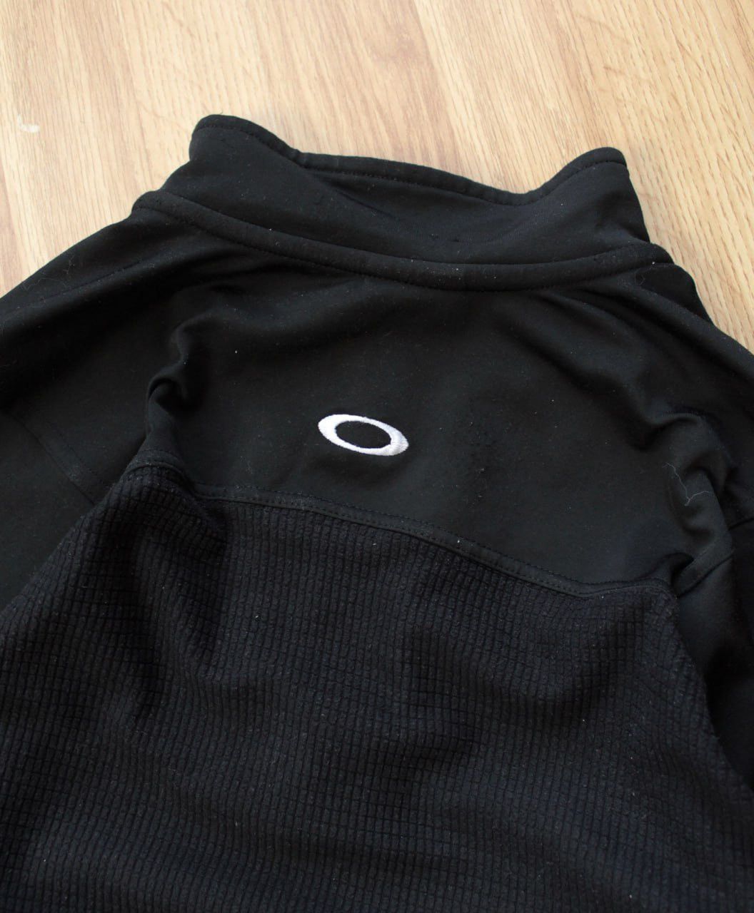 Vintage 🔥 Vintage Oakley Total Black FLEECE Jacket Gorpcore Y2K Size US M / EU 48-50 / 2 - 5 Thumbnail