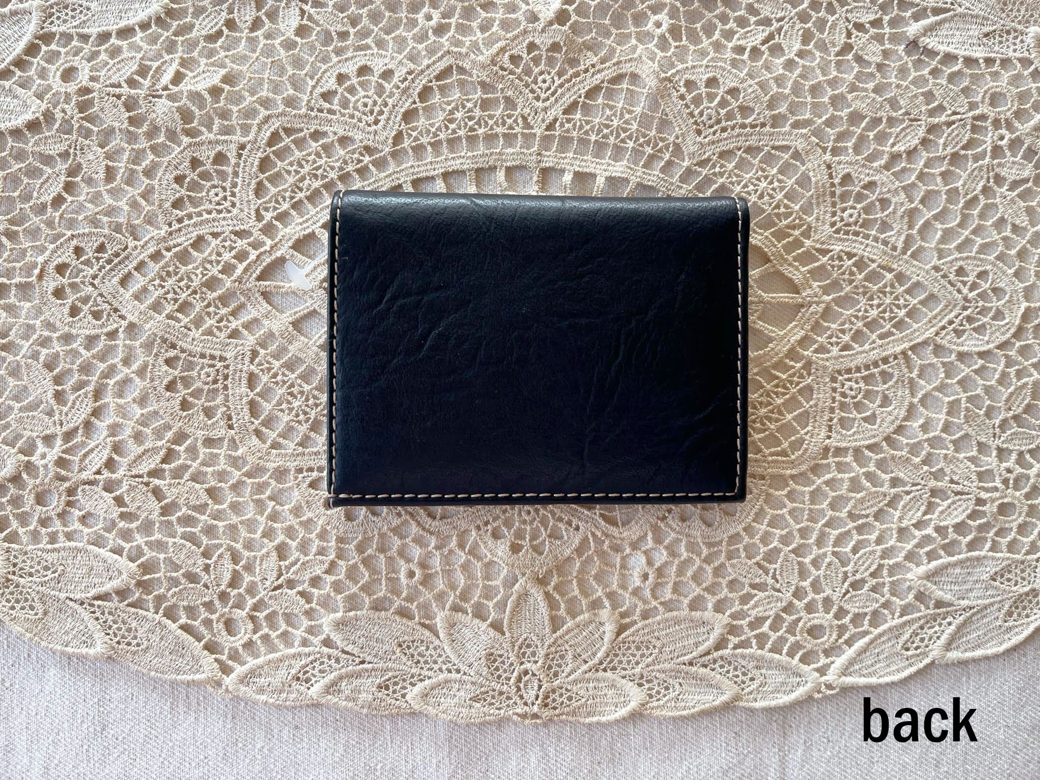Vintage Deadstock Don 1950 FOUNDED faux Leather Bifold Men's wallet Size ONE SIZE - 4 Thumbnail