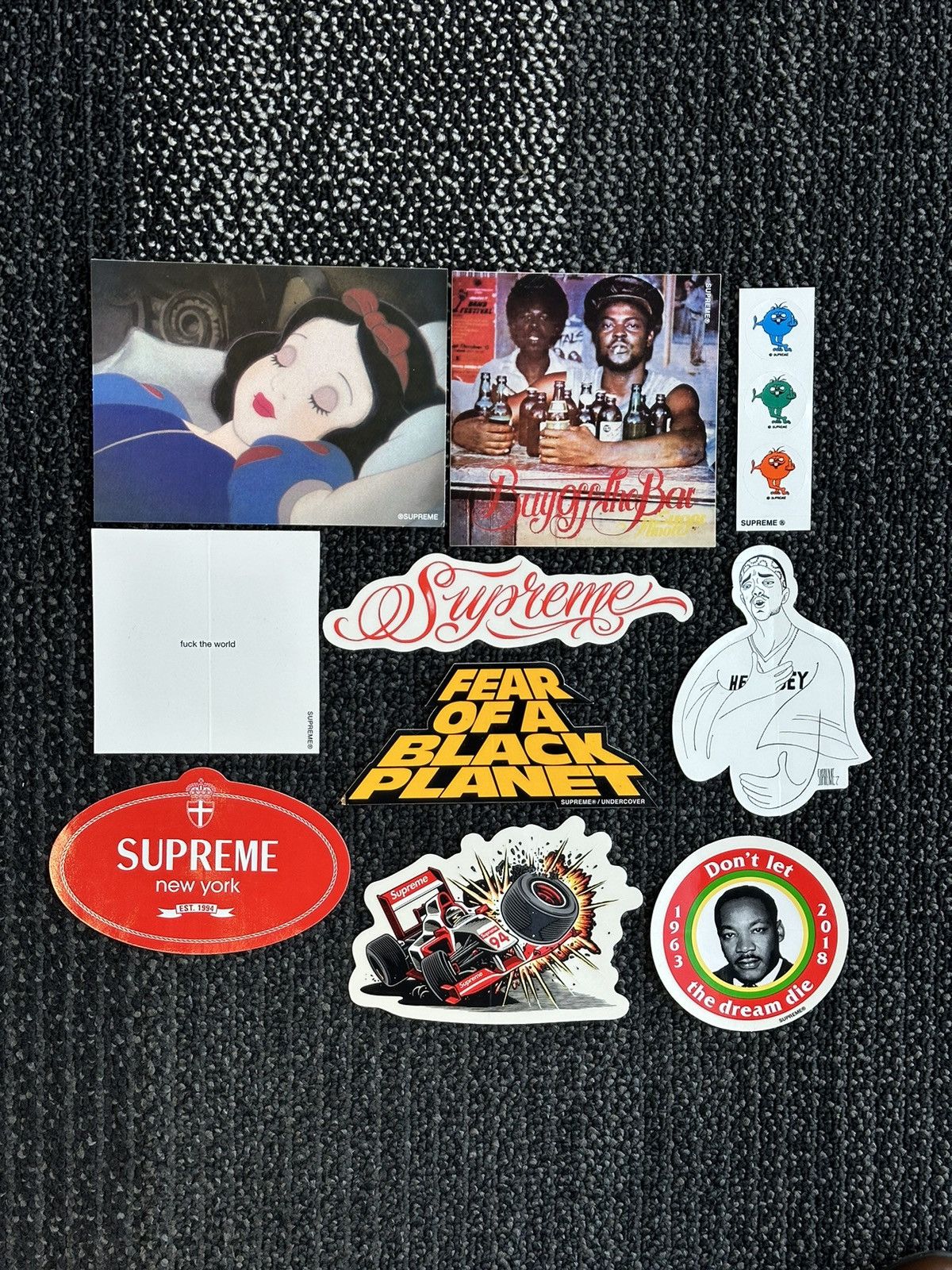 Supreme 10x Supreme Stickers Lot Size ONE SIZE - 1 Preview