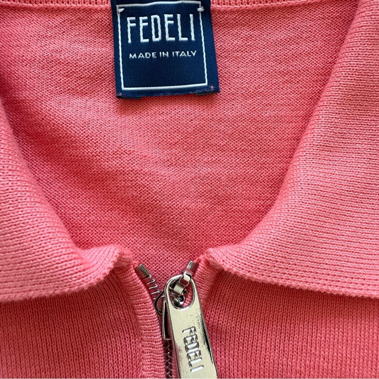 Fedeli FEDELI cotton men polo size 48IT or M Retail 480$ Size US M / EU 48-50 / 2 - 5 Thumbnail