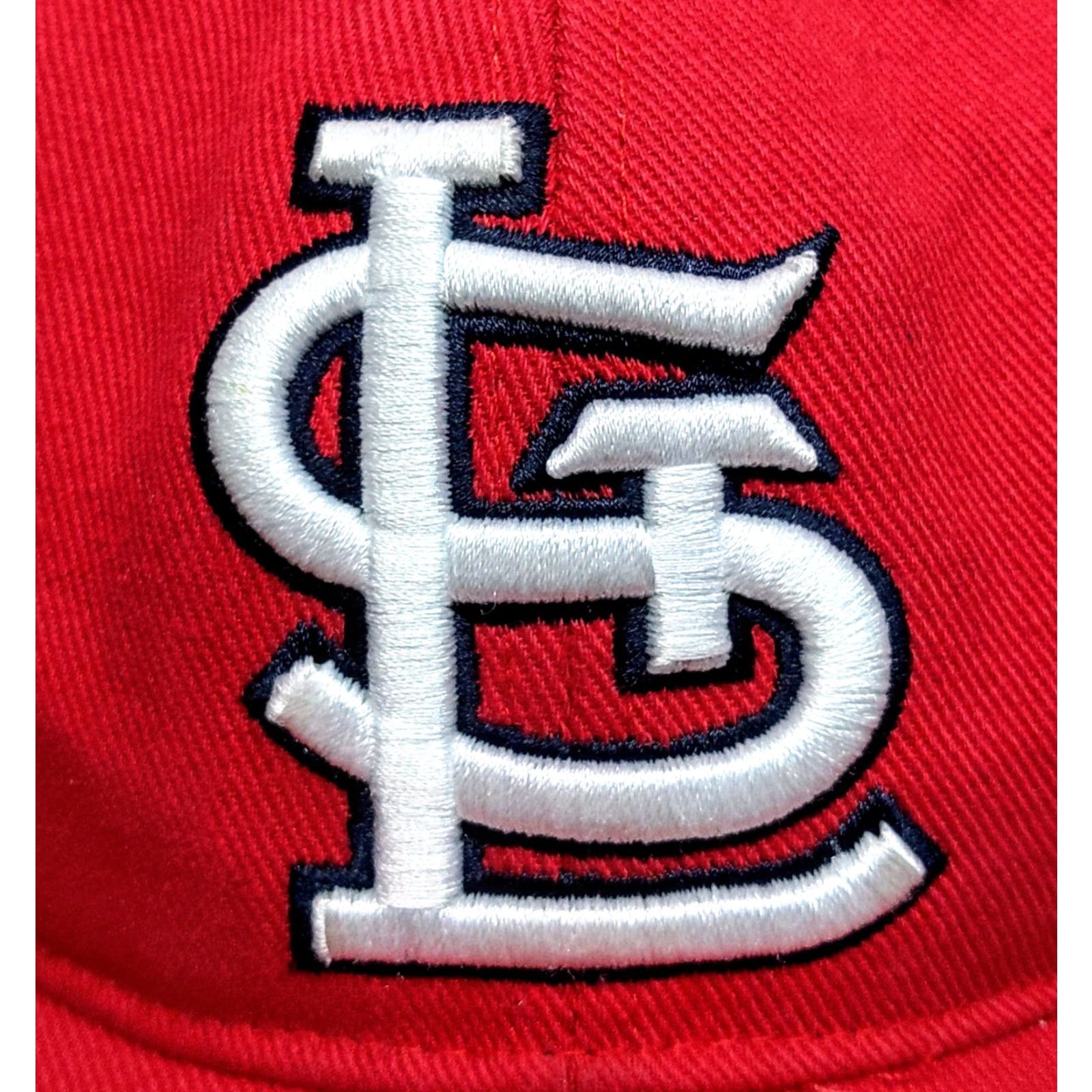 Vintage VINTAGE Snap-Back Hat St. Louis Cardinals Red Cotton Official Merch Baseball Cap Mens One Size Adjustable Breathable 90s Sports PART Size ONE SIZE - 2 Thumbnail