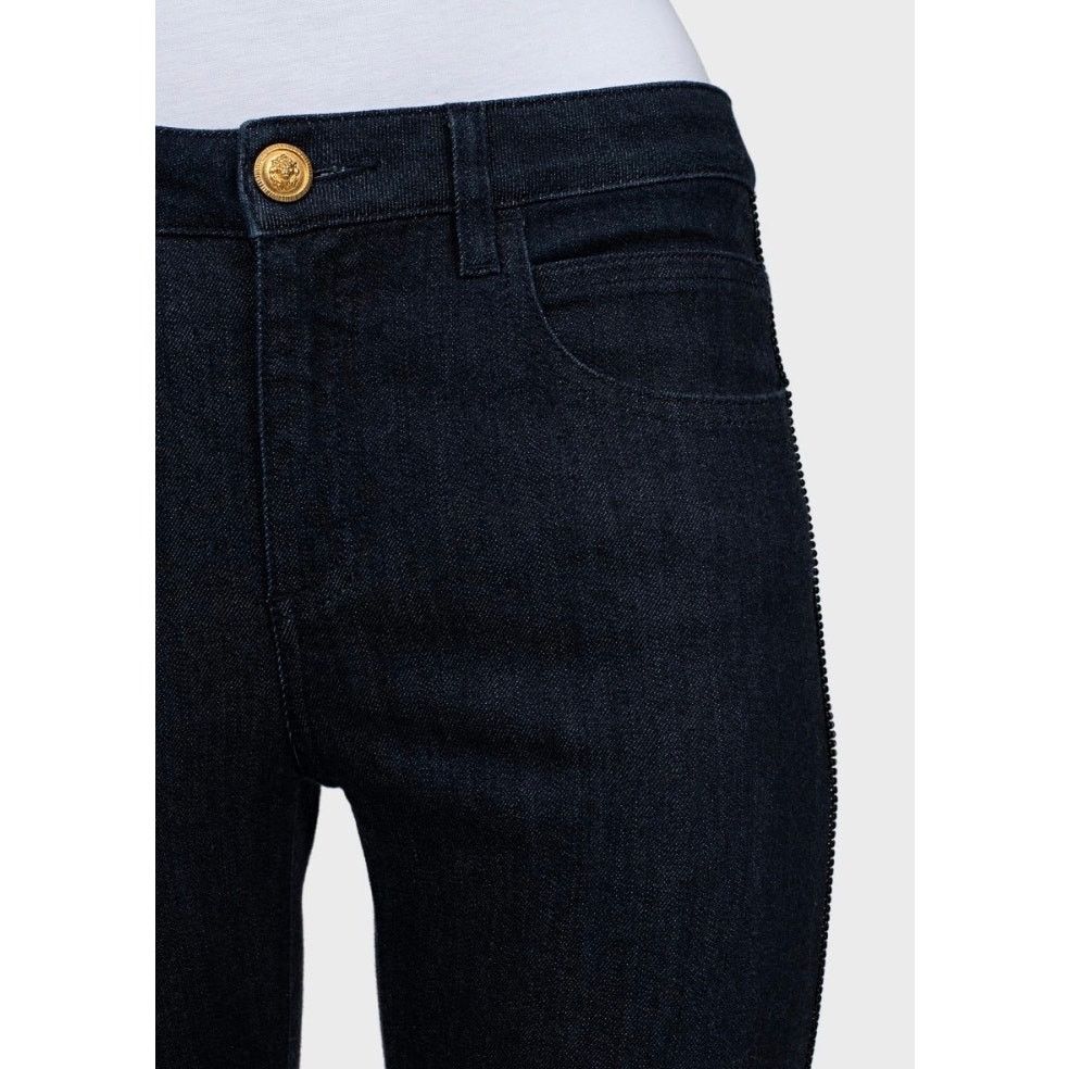 Chanel Chanel Skinny Rhinestones Jeans Sz.S (FR36) Size 25" / US 0 / IT 36 - 4 Thumbnail