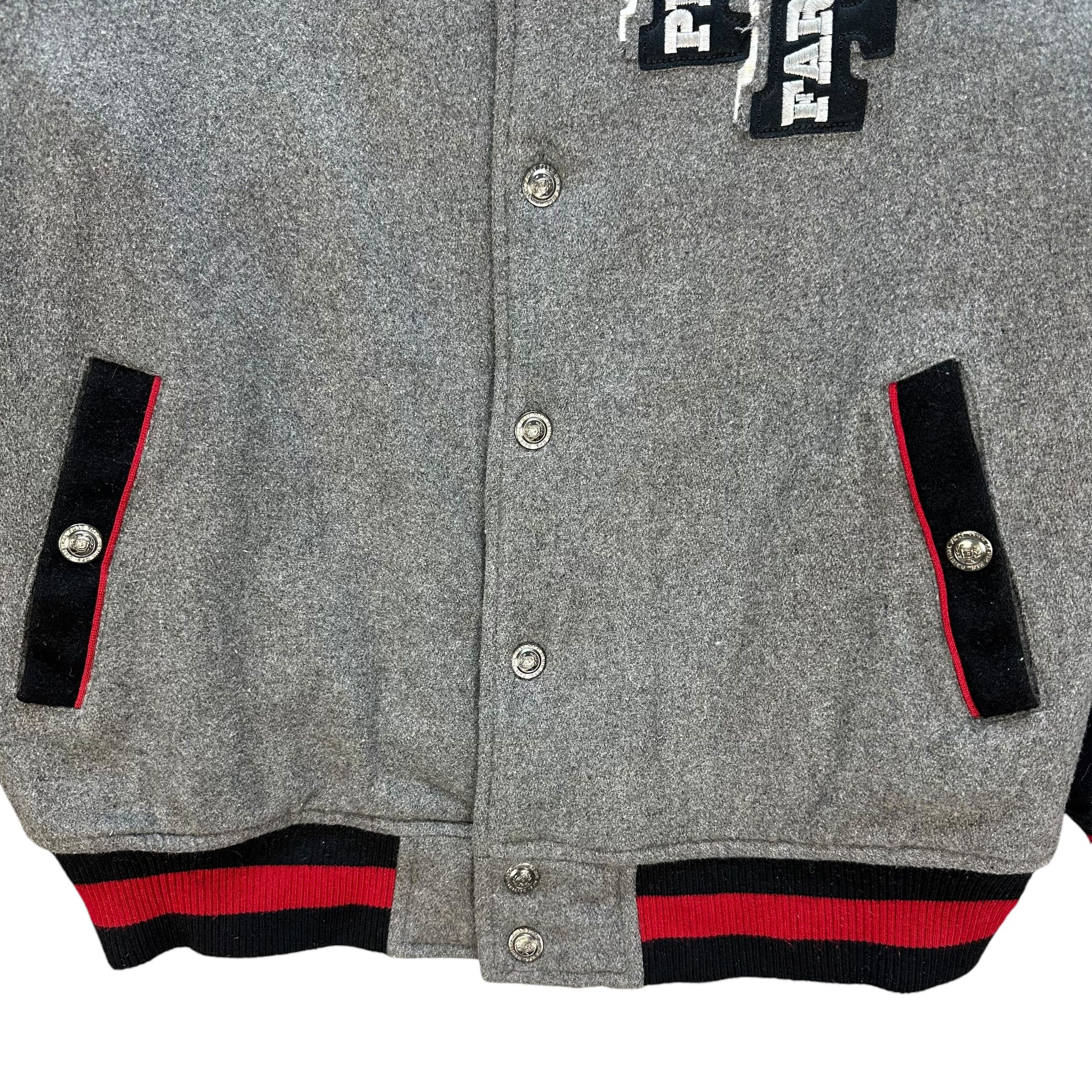 Phat Farm PHAT FARM Spellout Big Logo Wool Varsity Jacket #A53-1229 Size US M / EU 48-50 / 2 - 8 Thumbnail