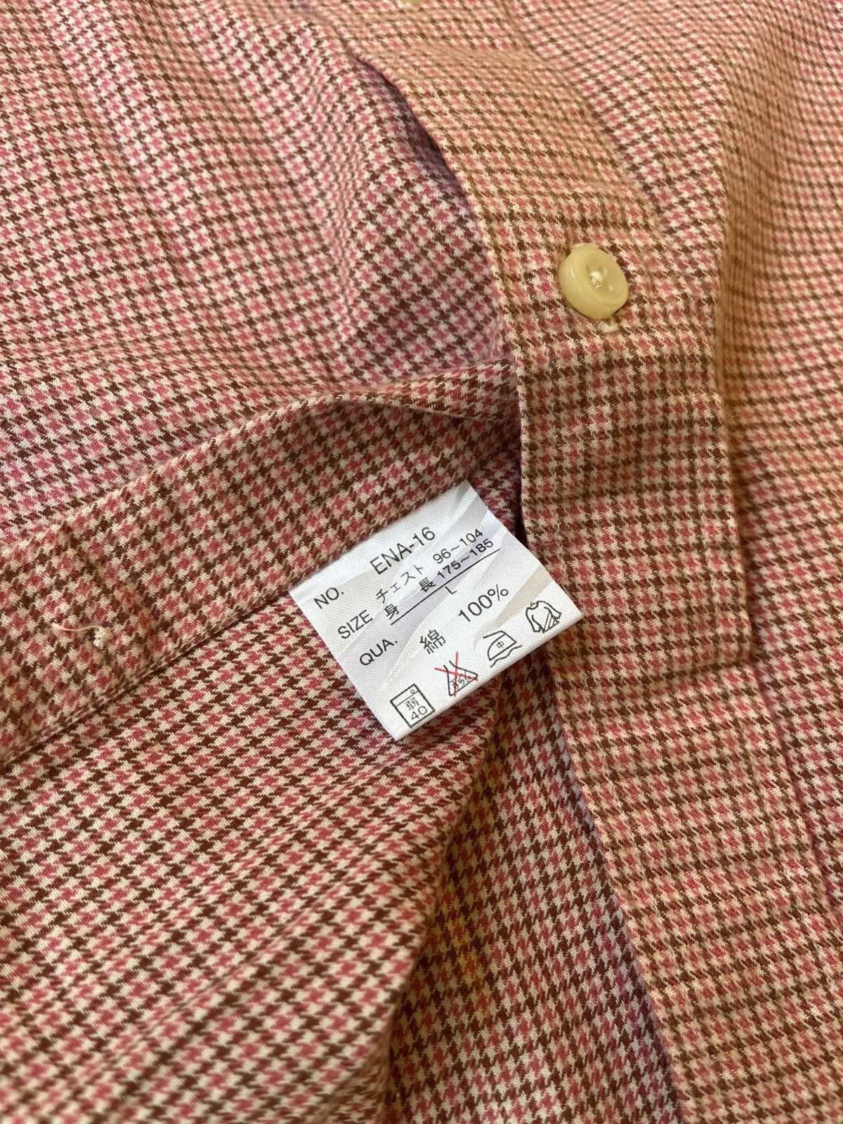 Designer × Flannel × Japanese Brand Van Jac Checkered Flannel Shirt Size US L / EU 52-54 / 3 - 6 Thumbnail