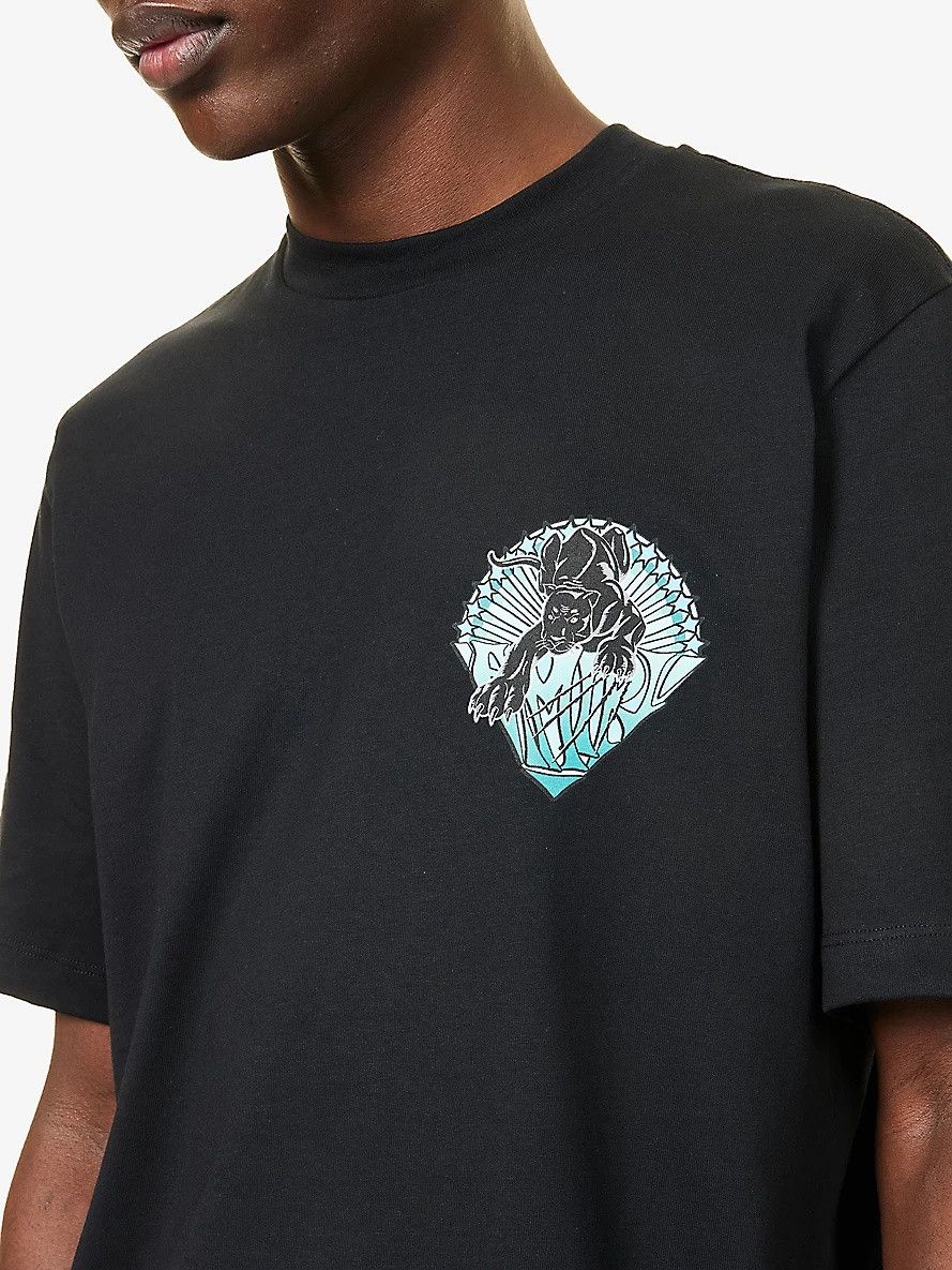 Amiri o1s1wg111025 Panther Print T-Shirt in Black Size US S / EU 44-46 / 1 - 5 Thumbnail