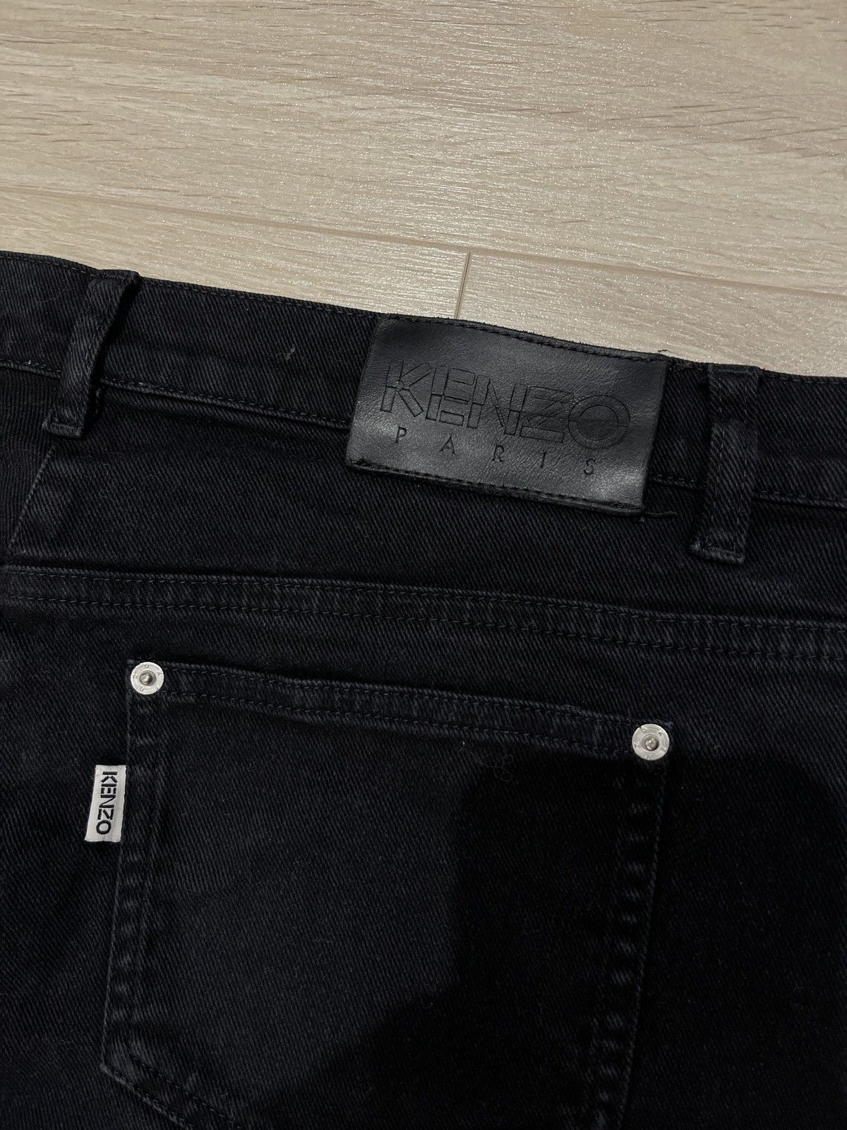 Kenzo Kenzo black jeans denim woman pants EU40 US34 inches Size 34" / US 12 / IT 48 - 5 Thumbnail