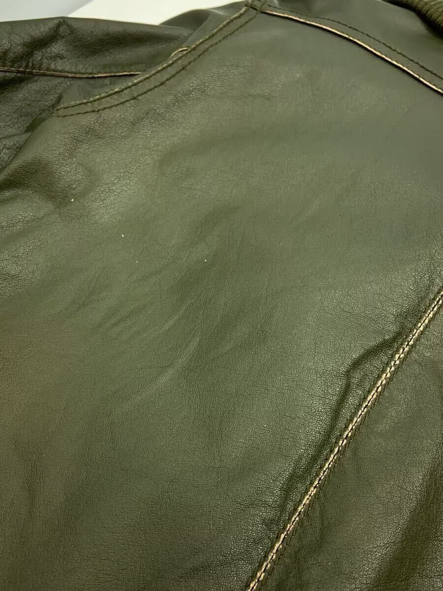 Avirex Avirex Cowhide Leather Jacket Blouson Khaki Size US M / EU 48-50 / 2 - 8 Thumbnail