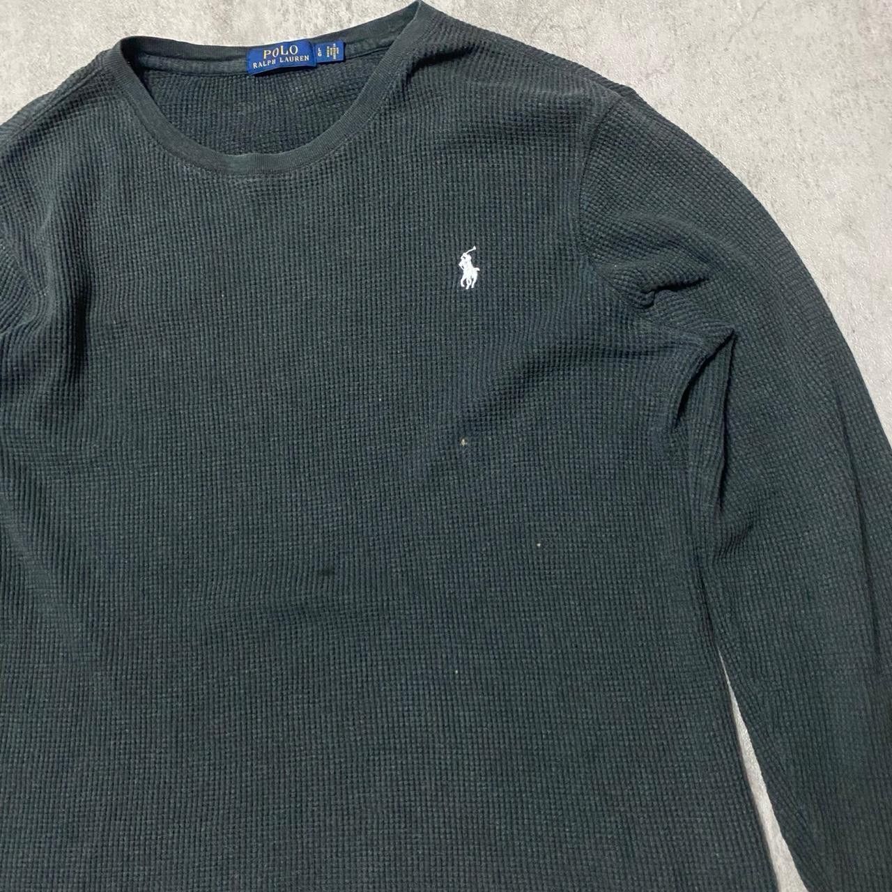 Polo Ralph Lauren Black Polo Ralph Lauren long sleeve thermal top #preppy Size US L / EU 52-54 / 3 - 2 Thumbnail