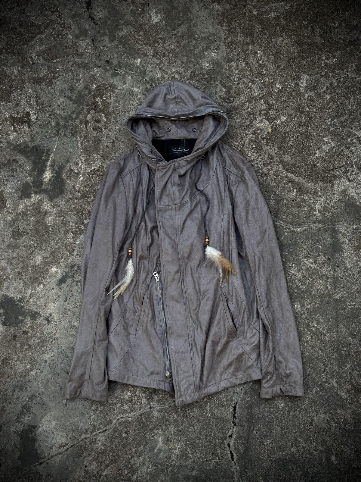 Tornado Mart Tornado Mart Asymmetrical Wax Bono Archived Jacket Size US M / EU 48-50 / 2 - 1 Thumbnail