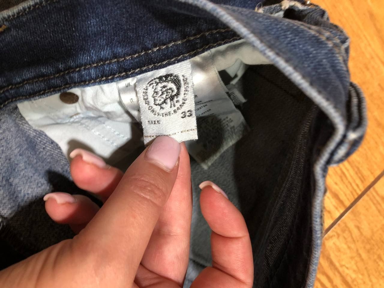 Diesel Vintage Diesel Tepphar Slim-Carrot Denim Jeans Size 33 Size US 33 - 3 Thumbnail