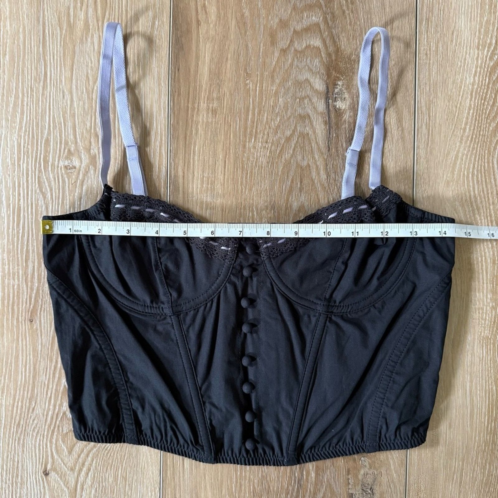 Urban Outfitters Urban Outfitters Out From Under Dehlia Ribbon Trim Corset M Size M / US 6-8 / IT 42-44 - 9 Thumbnail