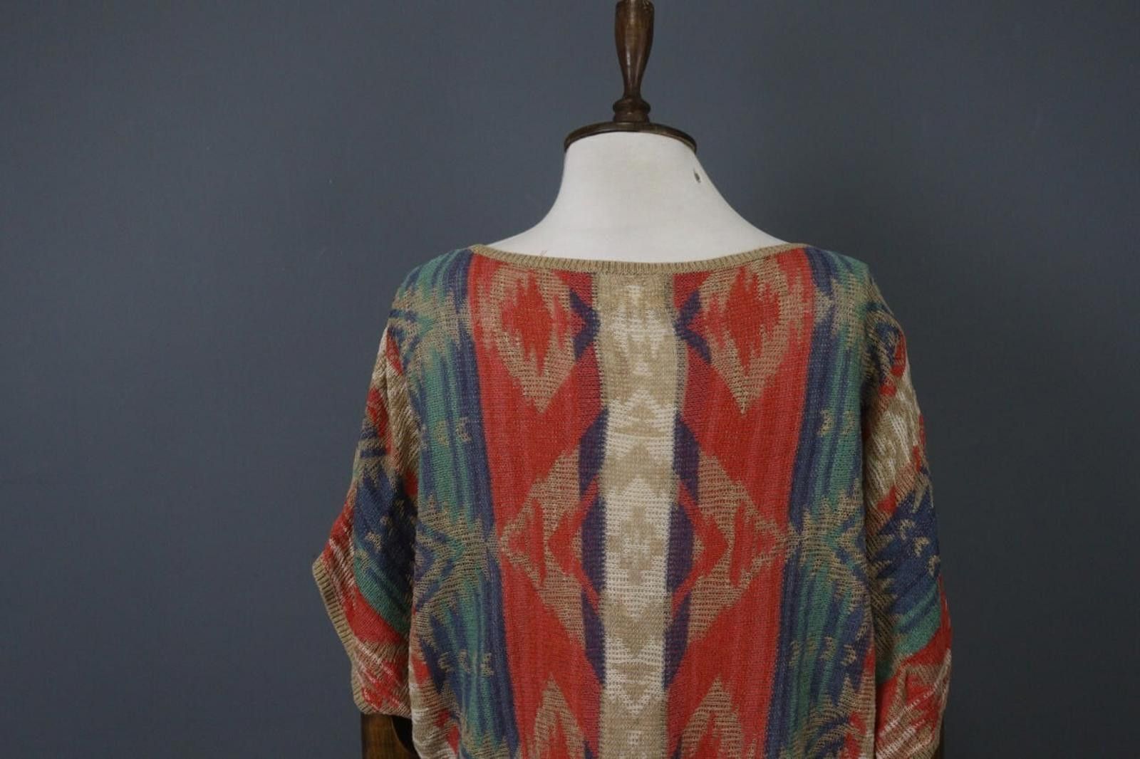 Polo Ralph Lauren Ralph Lauren Multi Geometric Pullover Sweater Size S Size S / US 4 / IT 40 - 8 Thumbnail