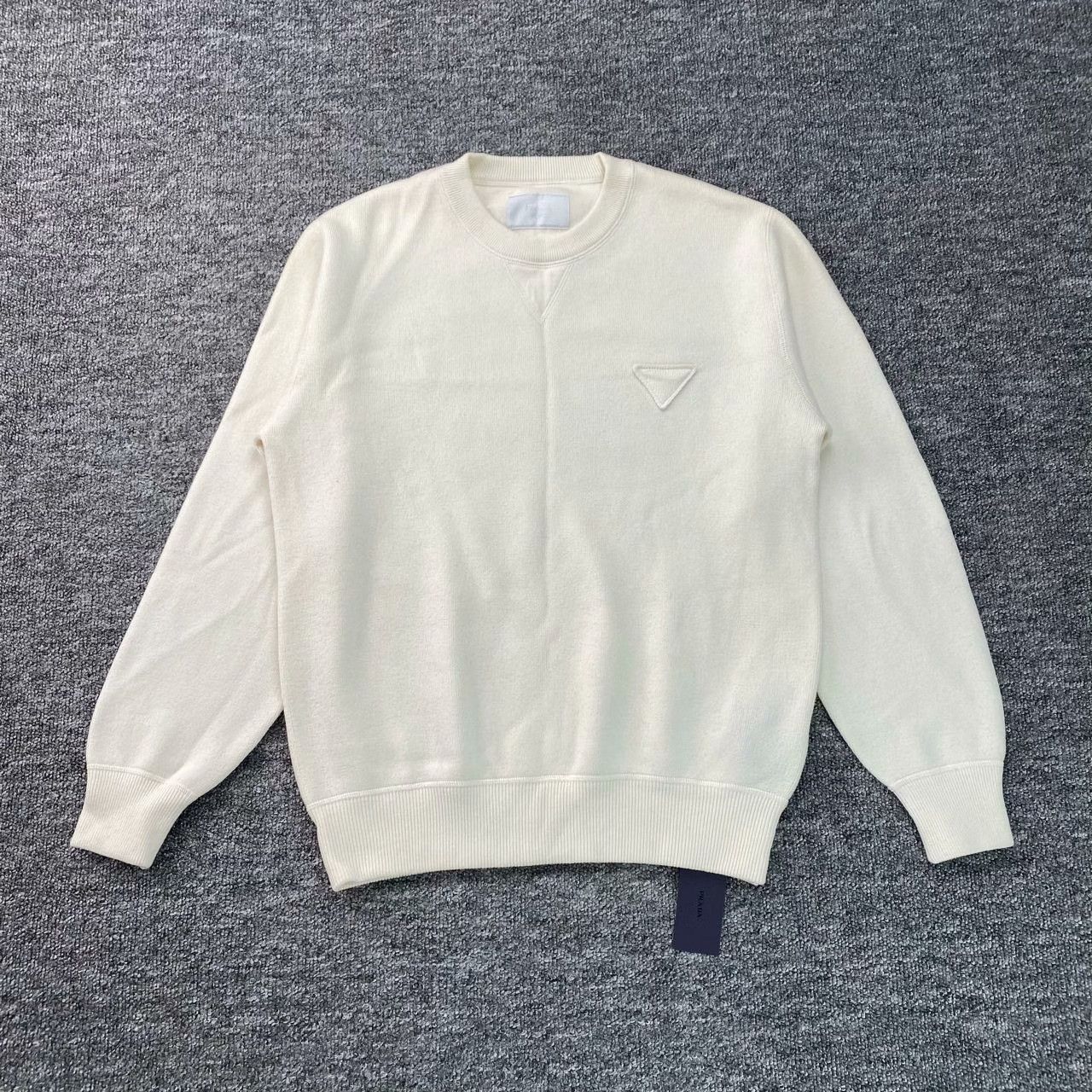 Prada Prada White Sweater l Men Size US L / EU 52-54 / 3 - 1 Thumbnail