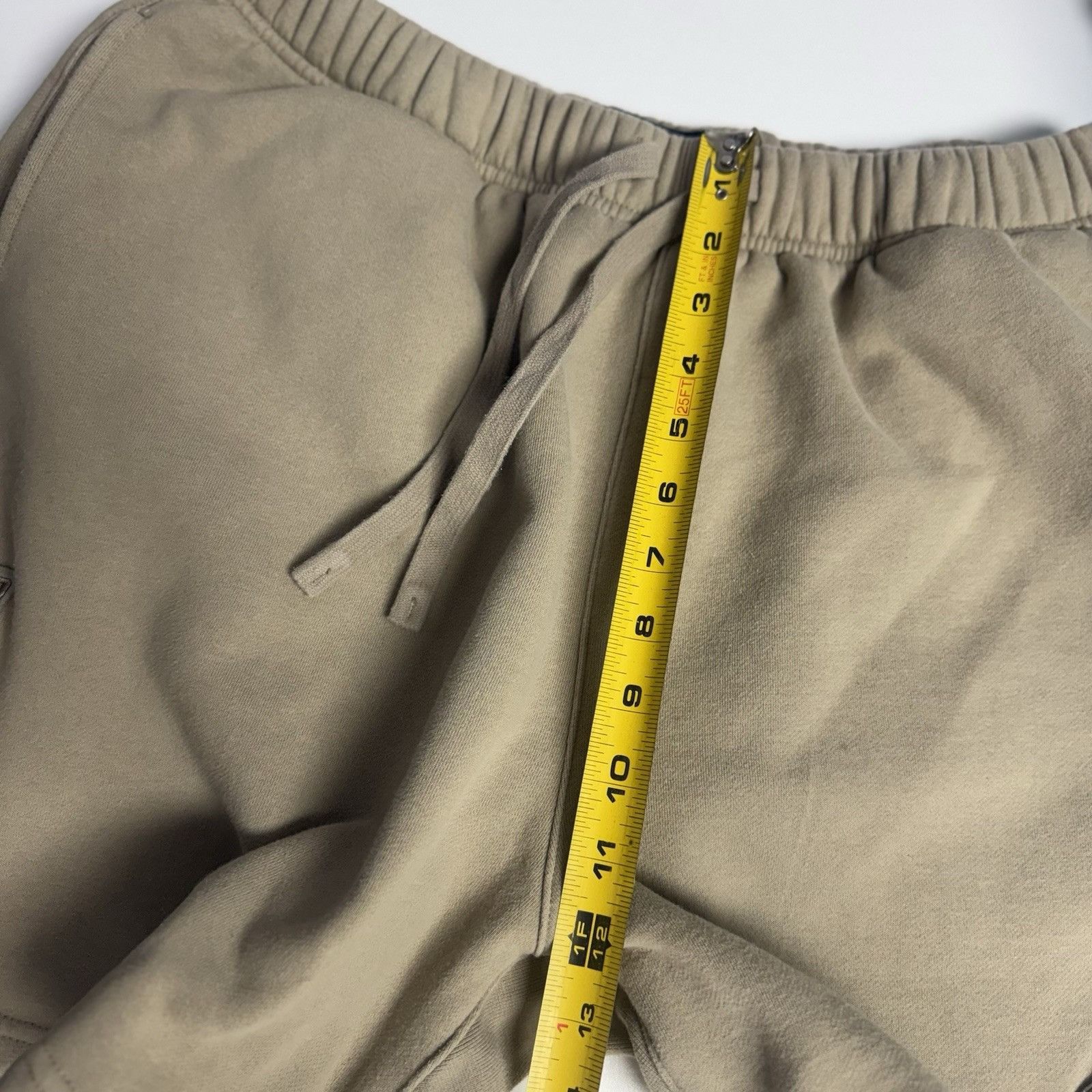 NBA Pheonix Suns Pro Edition Sweat Shorts Mens XL Beige Tan NBA Size US 31 - 11 Thumbnail