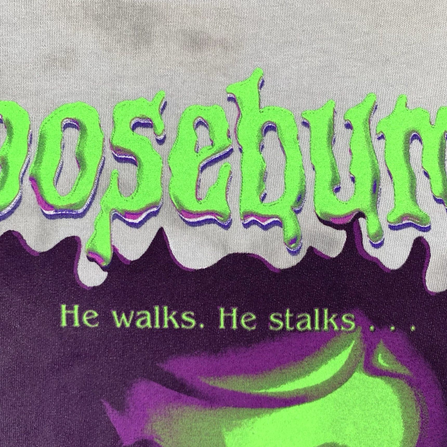 Etro VINTAGE Goosebumps T-Shirt Unisex Adults Medium Horror 90s Slappy Graphic Print Oversized Size US L / EU 52-54 / 3 - 6 Thumbnail