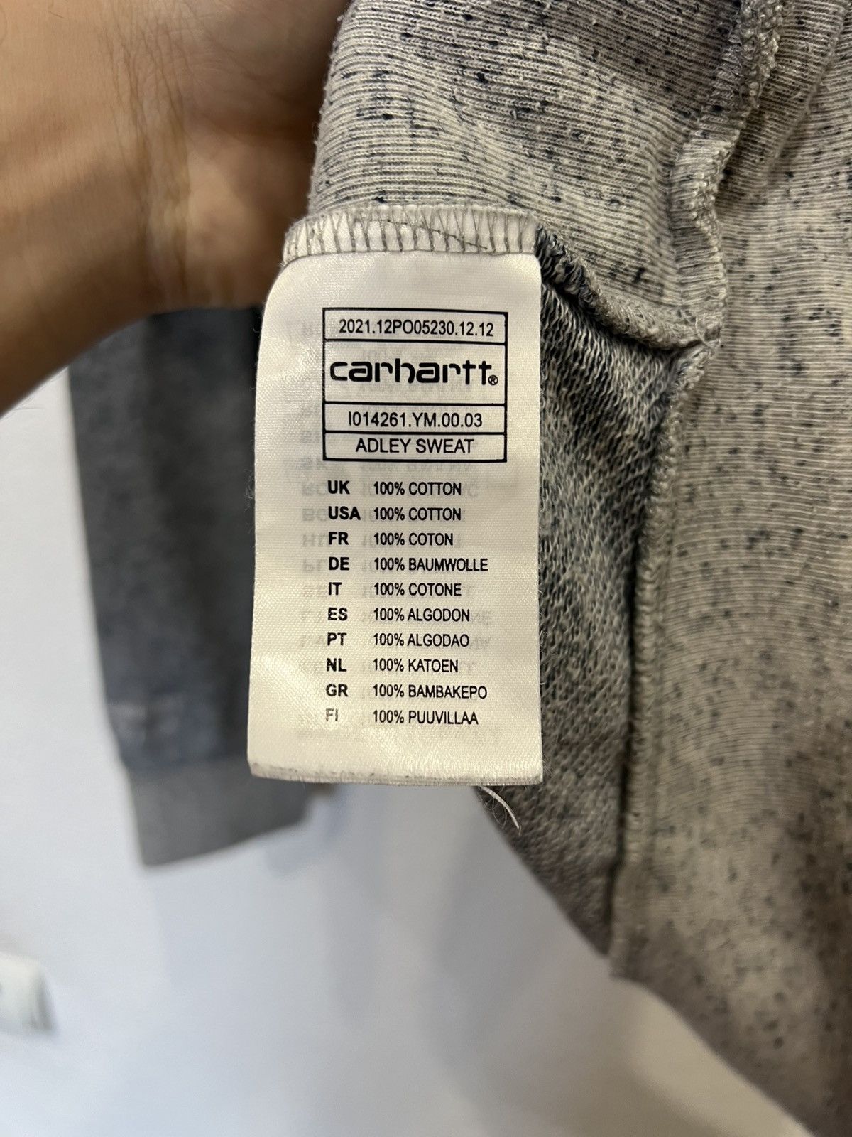 Carhartt Carhartt Detroit Mens Vintage Sweater Size US L / EU 52-54 / 3 - 6 Thumbnail