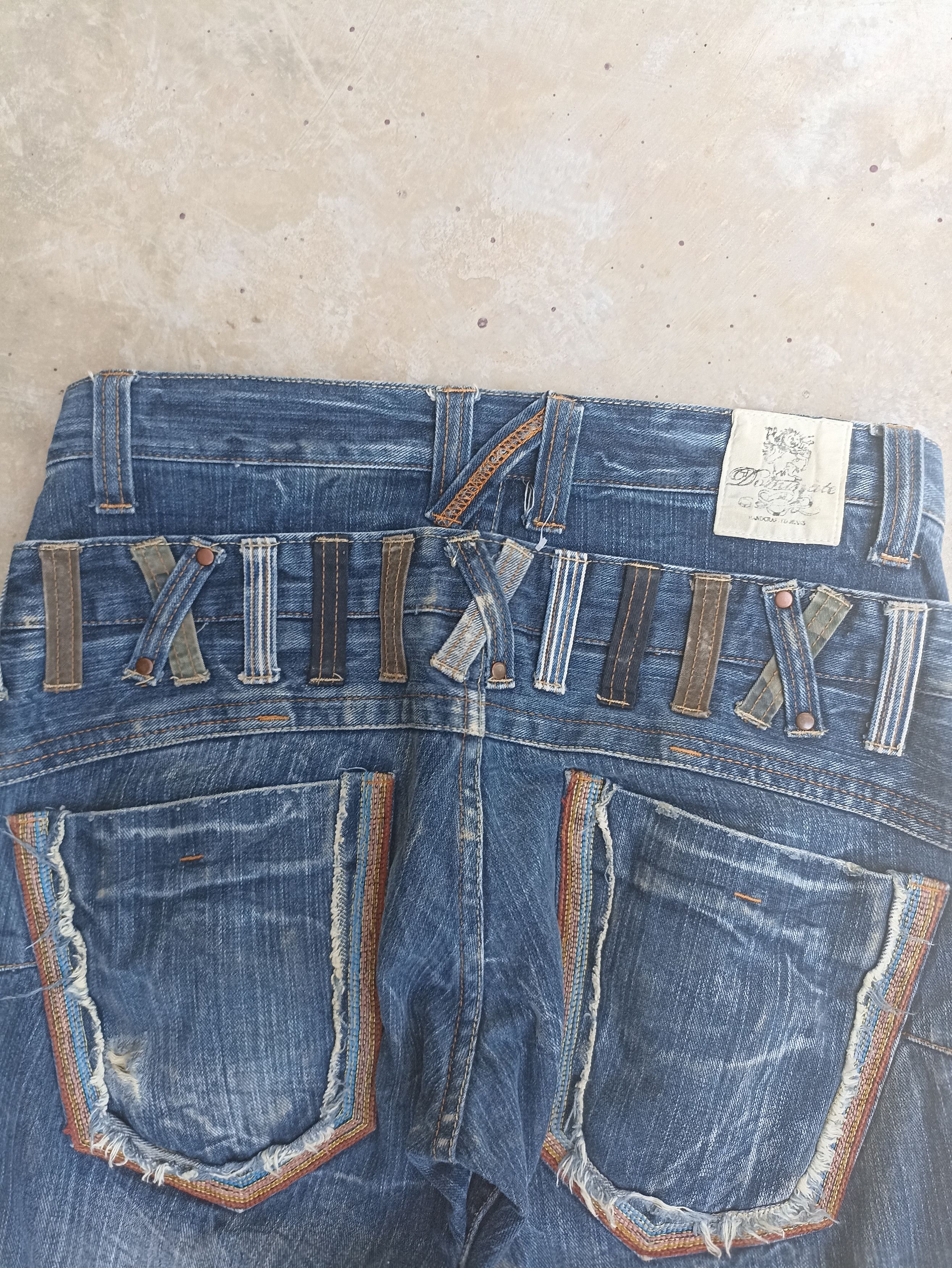 Beauty Beast Dominate Handcrafted jeans distressed beauty beast Size US 32 / EU 48 - 14 Thumbnail