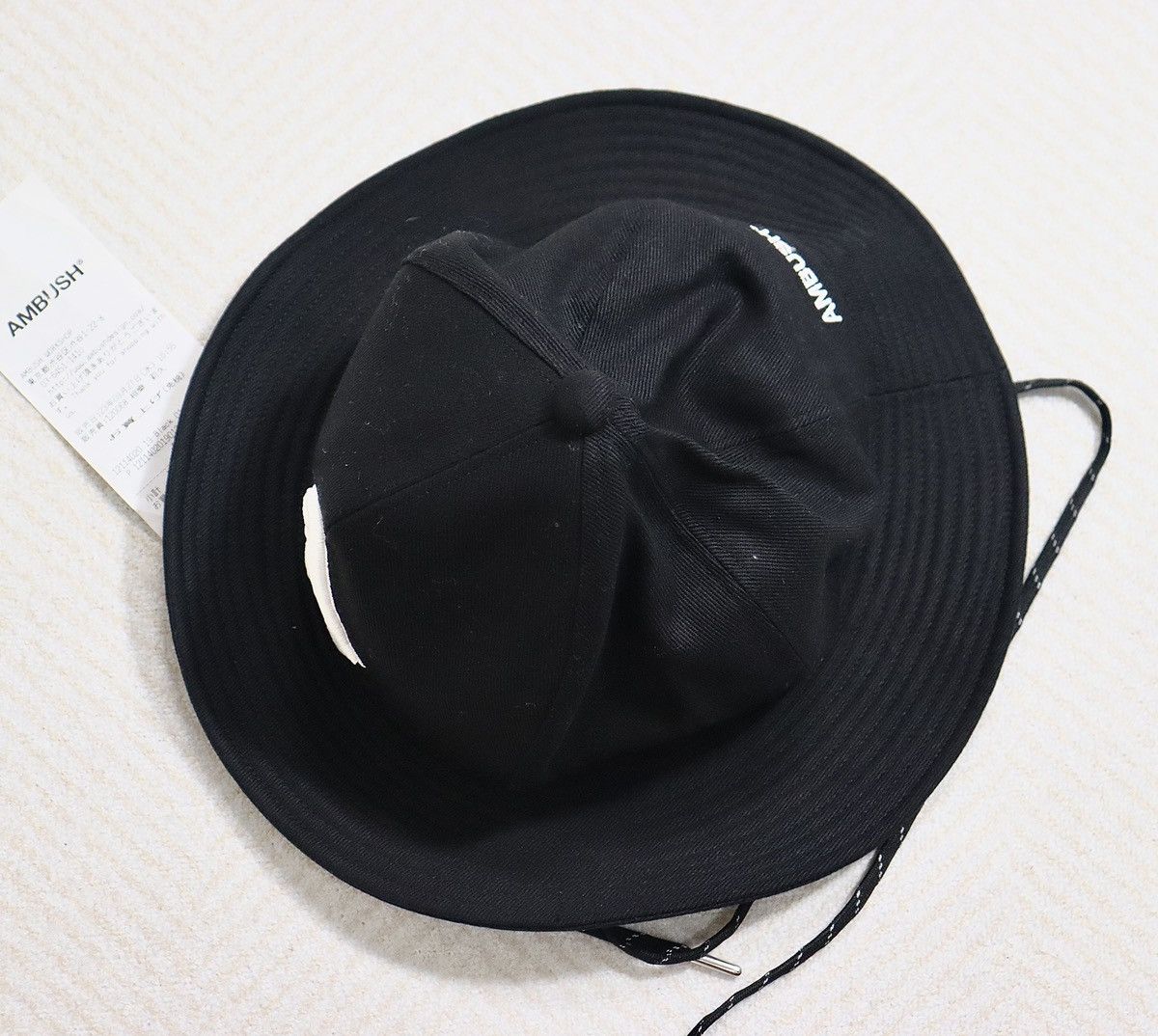 Ambush Design Ambush Black Nobo Beach Hat Size ONE SIZE - 6 Thumbnail