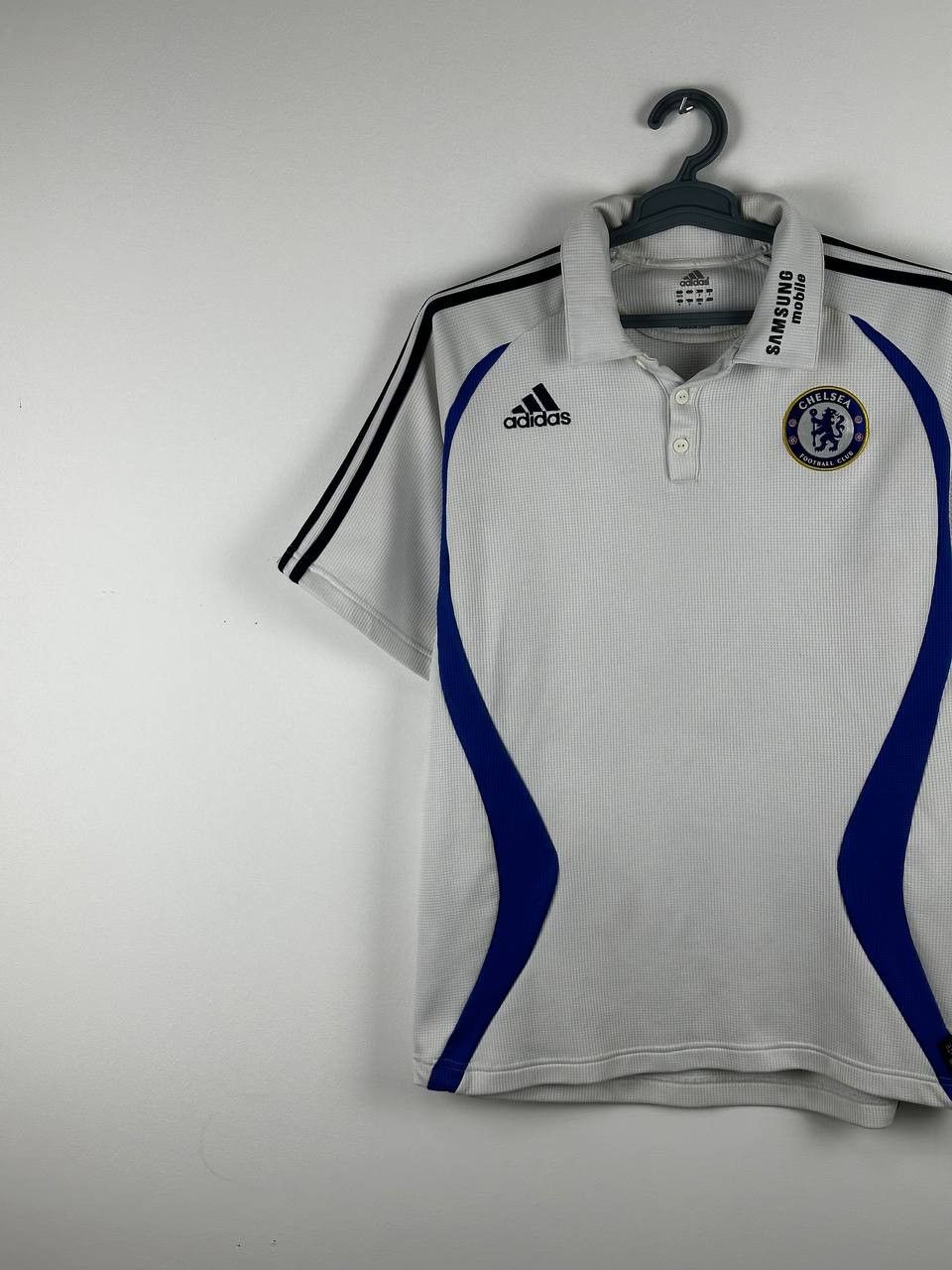 Adidas × Chelsea Soccer RARE CHELSEA 2006/2007 POLO SHIRT ADIDAS SIZE L ADULT Size US L / EU 52-54 / 3 - 2 Thumbnail