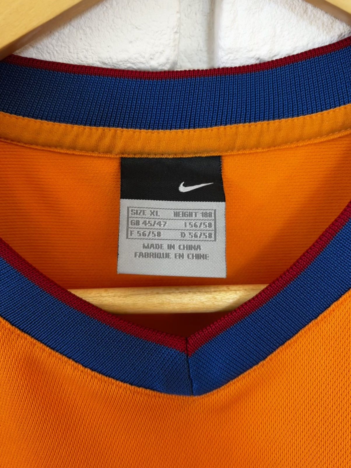 Nike Lionel Messi #19 FC Barcelona 2007/08 Nike Away Jersey Size US XXL / EU 58 / 5 - 9 Thumbnail