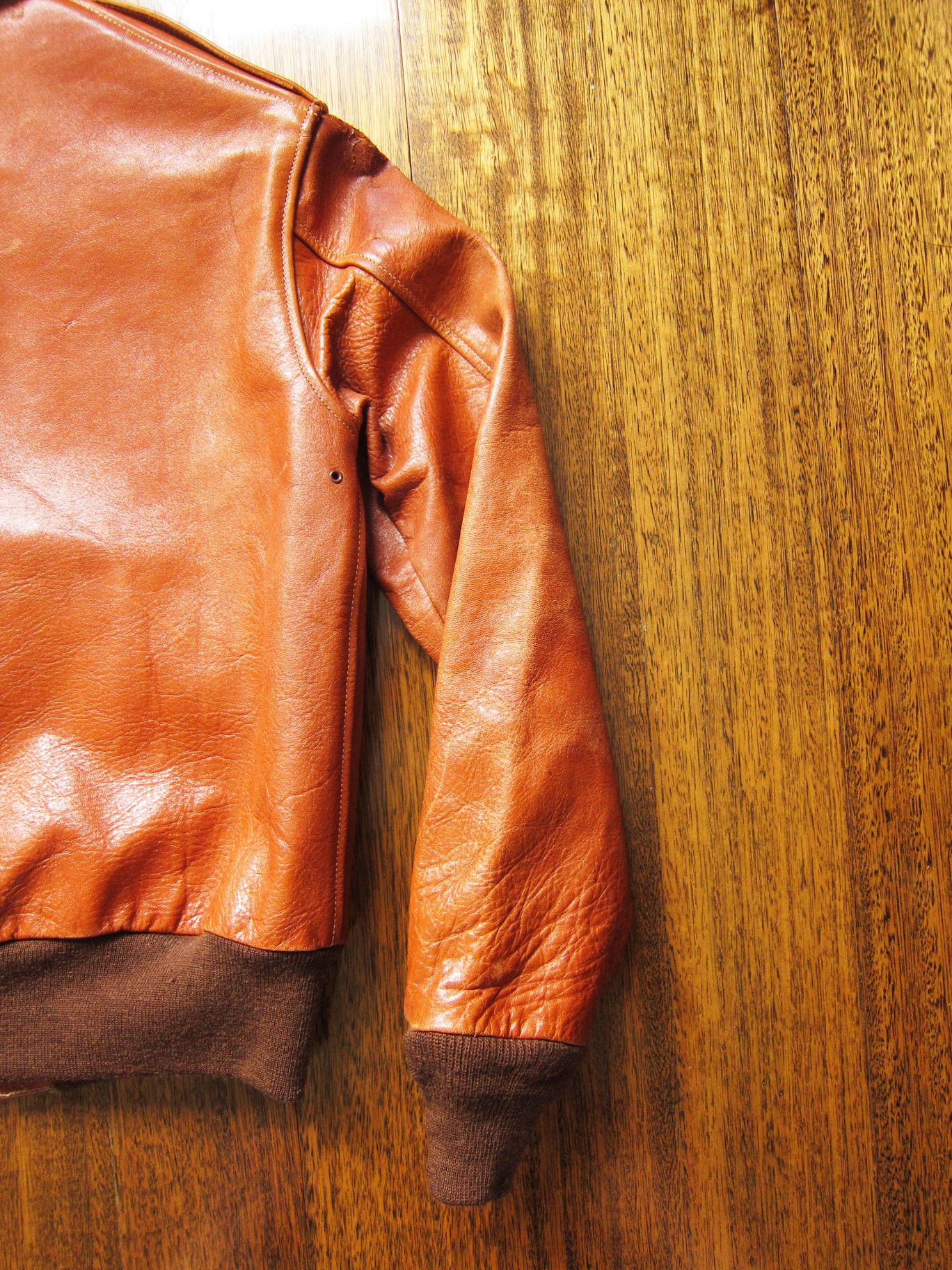 Buzz Rickson's Buzz Rickson’s / Horsehide Type A-2 Pilots Jacket Size XS 34 Size US XS / EU 42 / 0 - 14 Thumbnail