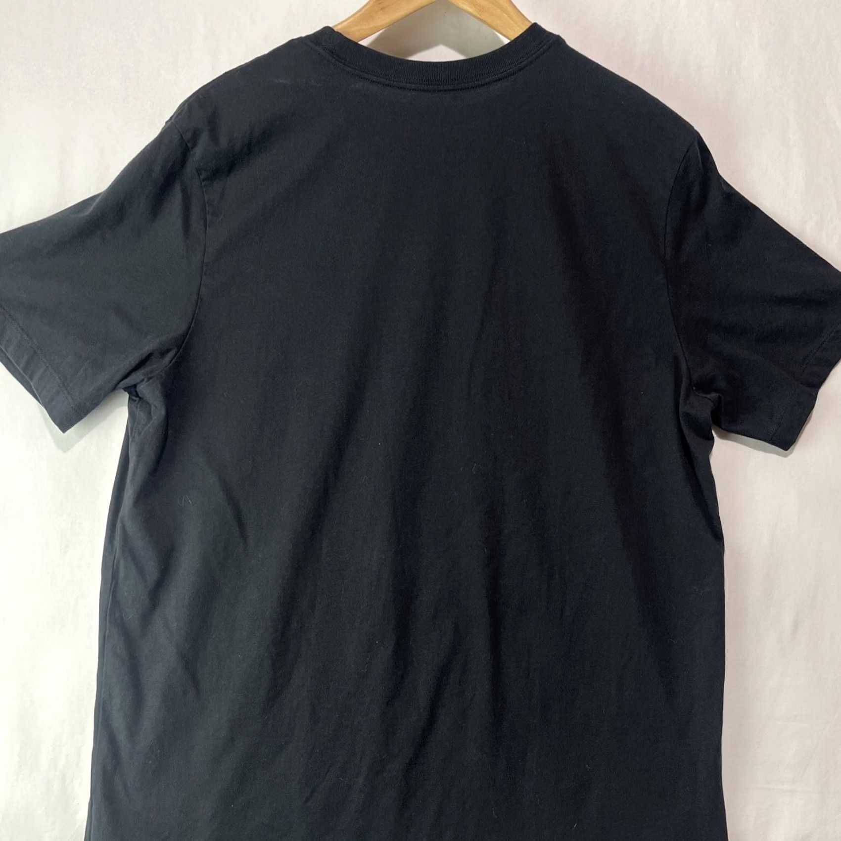 Nike Nike Shirt Mens Large Black Swoosh Just Do It Short Sleeve Adult Crew Neck Size US L / EU 52-54 / 3 - 7 Thumbnail