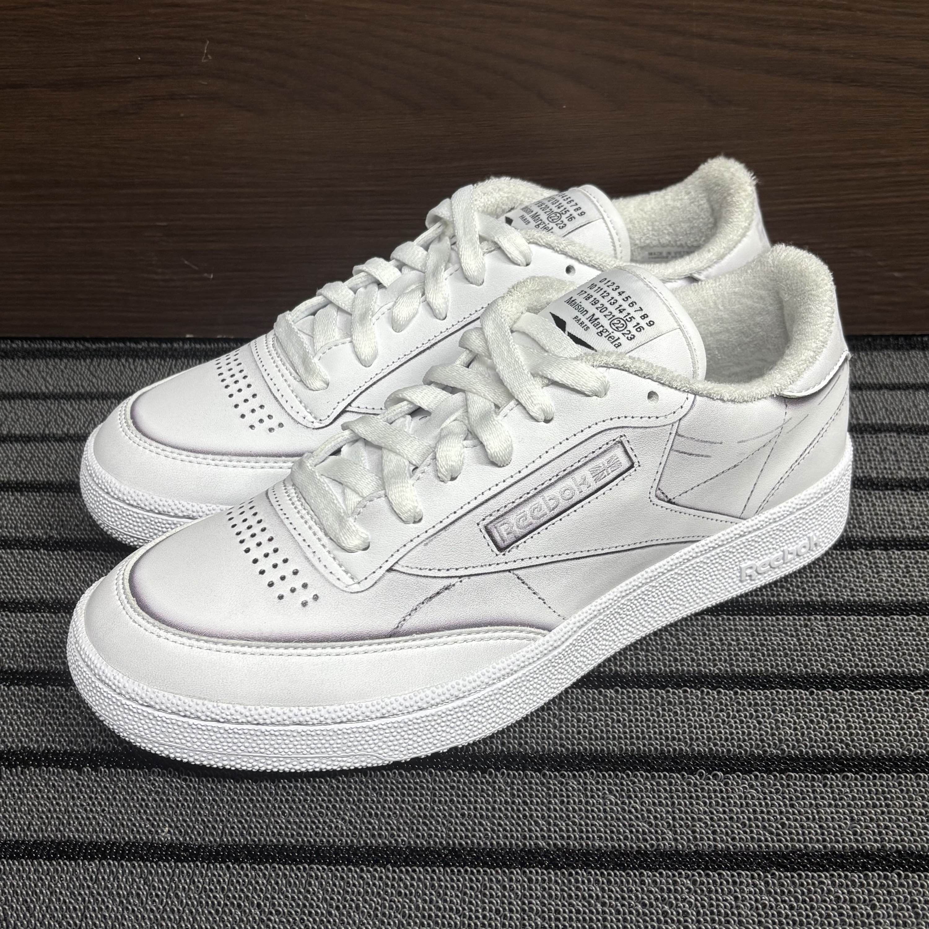 Maison Margiela × Reebok Reebok Maison Margiela Club C White | Grailed