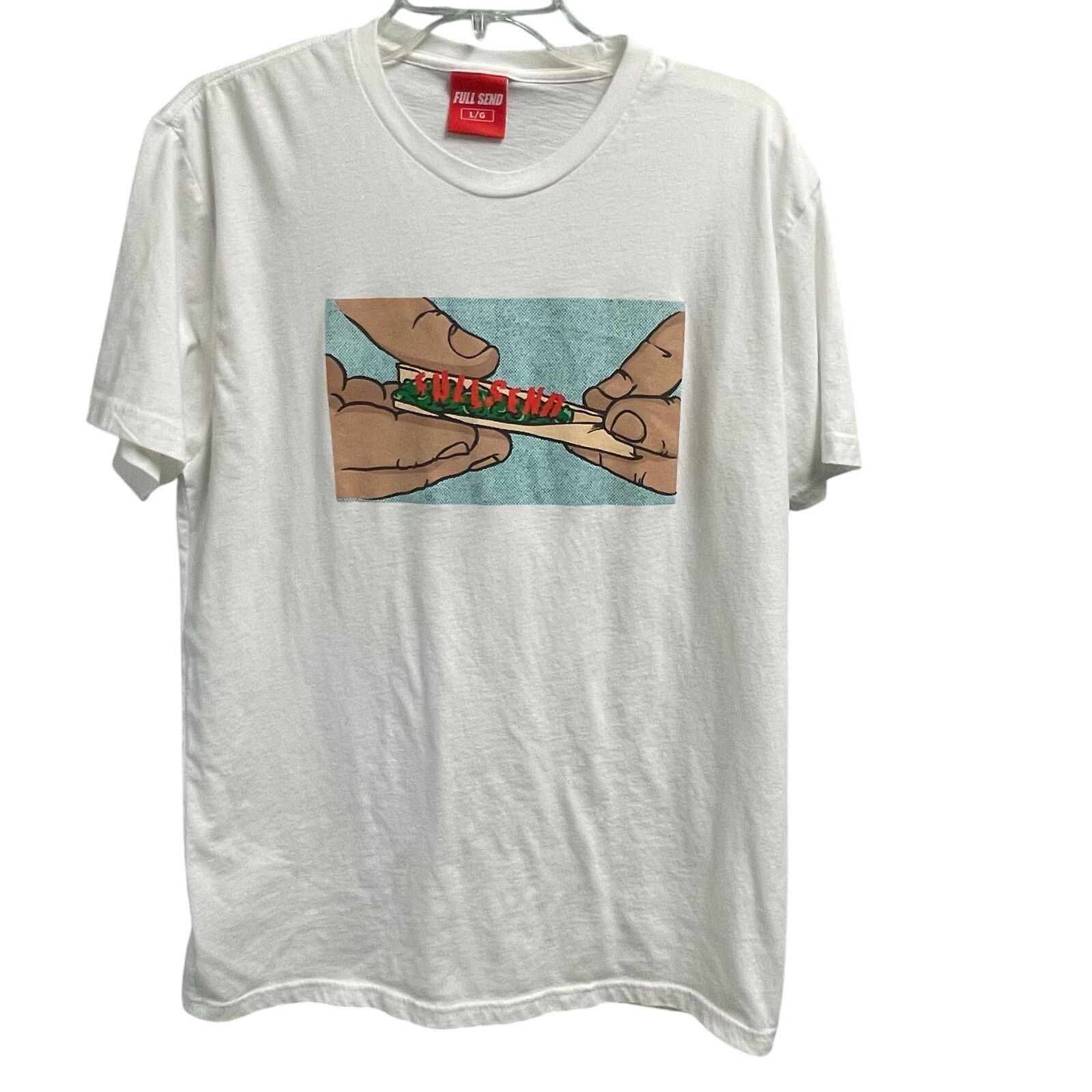Full Send Full Send 420 Collection Rolling Tee Size Large Nelk Rare Size US L / EU 52-54 / 3 - 1 Thumbnail