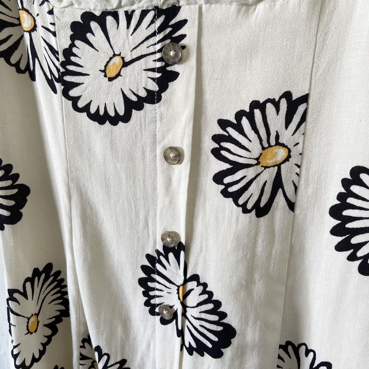 Urban Outfitters NWT Urban Outfitters Floral Daisy Print Mini Dress | XS Size XS / US 0-2 / IT 36-38 - 8 Thumbnail