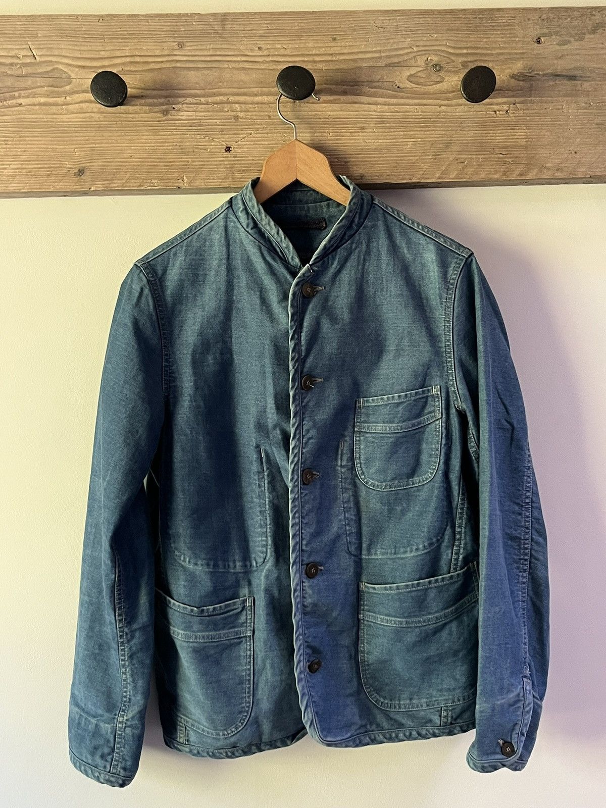 45RPM unisex denim jacket — made in Japan