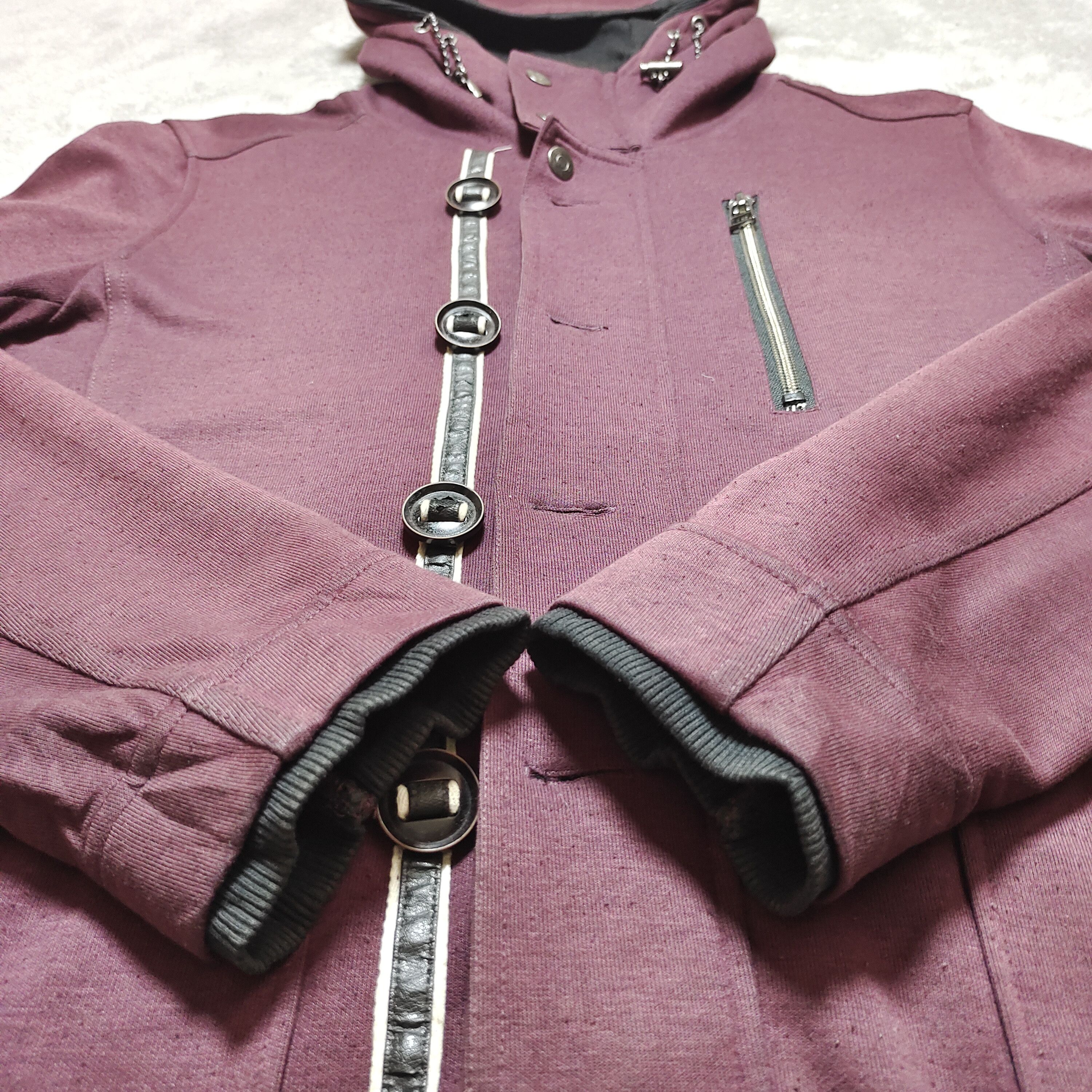 Japanese Brand 2000s PLUS ONE AMAZING ZIP UP HOODED JACKET JAPANESE Size US M / EU 48-50 / 2 - 6 Thumbnail