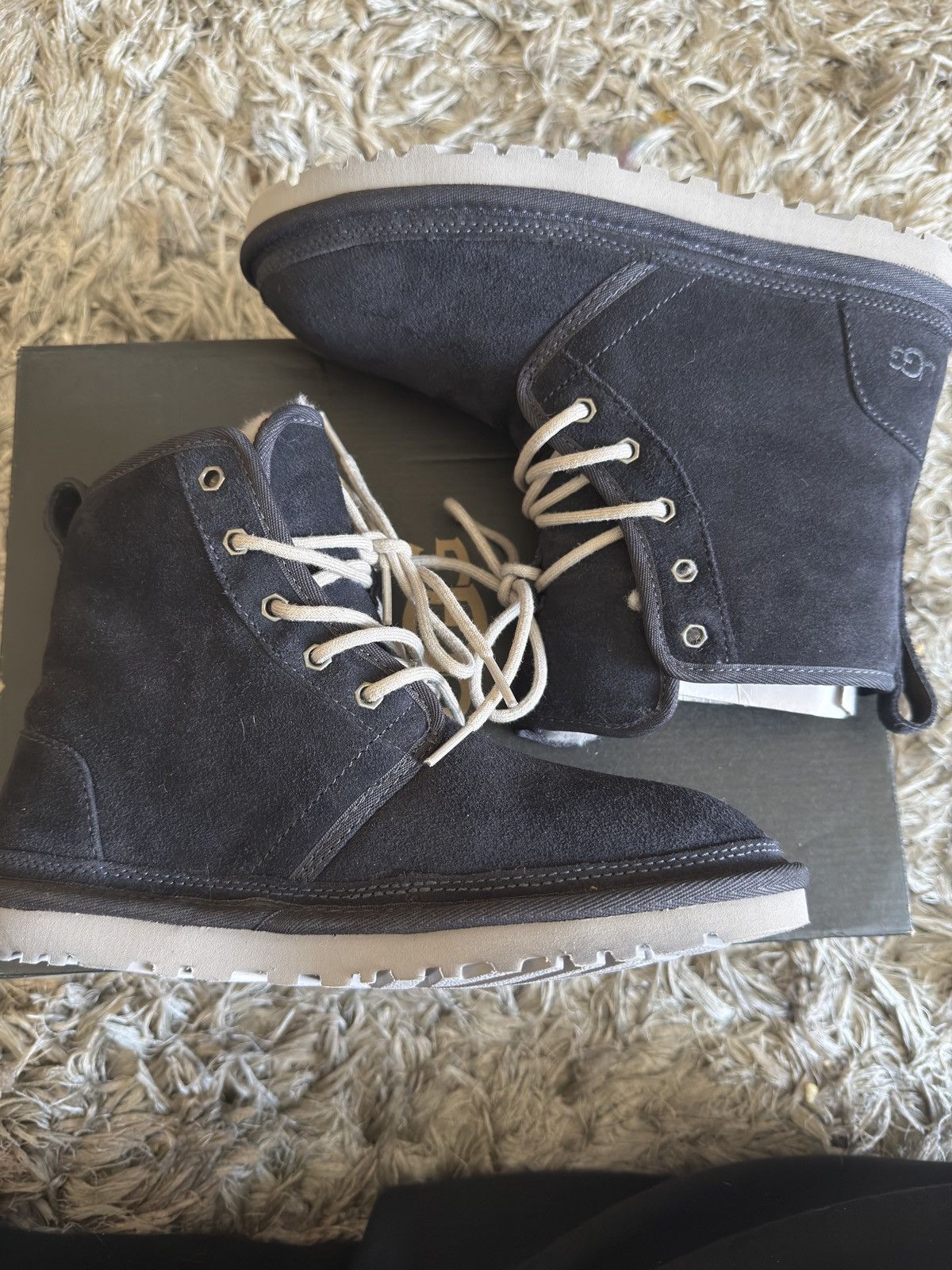 Ugg UGG Harkley True Navy Size US 7 / EU 40 - 3 Thumbnail