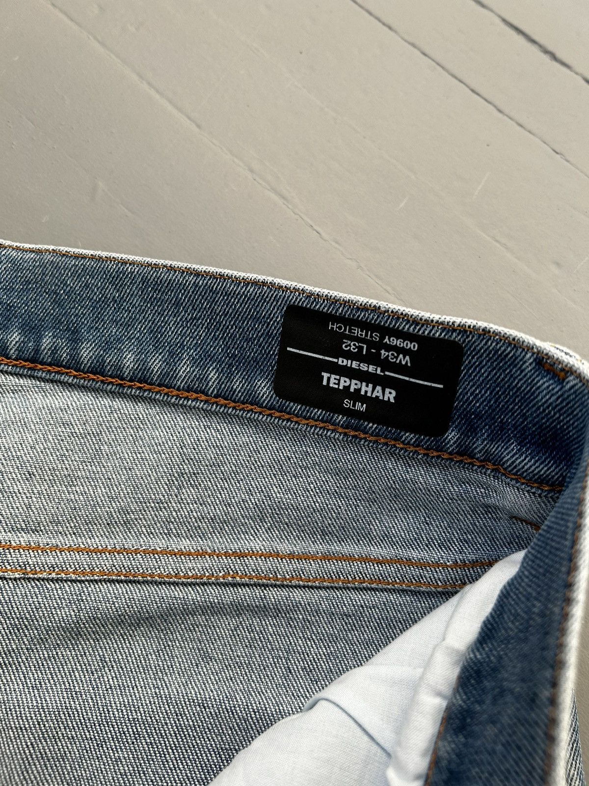 Designer × Diesel Diesel Y2K jeans pants 34/32 Size US 34 / EU 50 - 4 Thumbnail