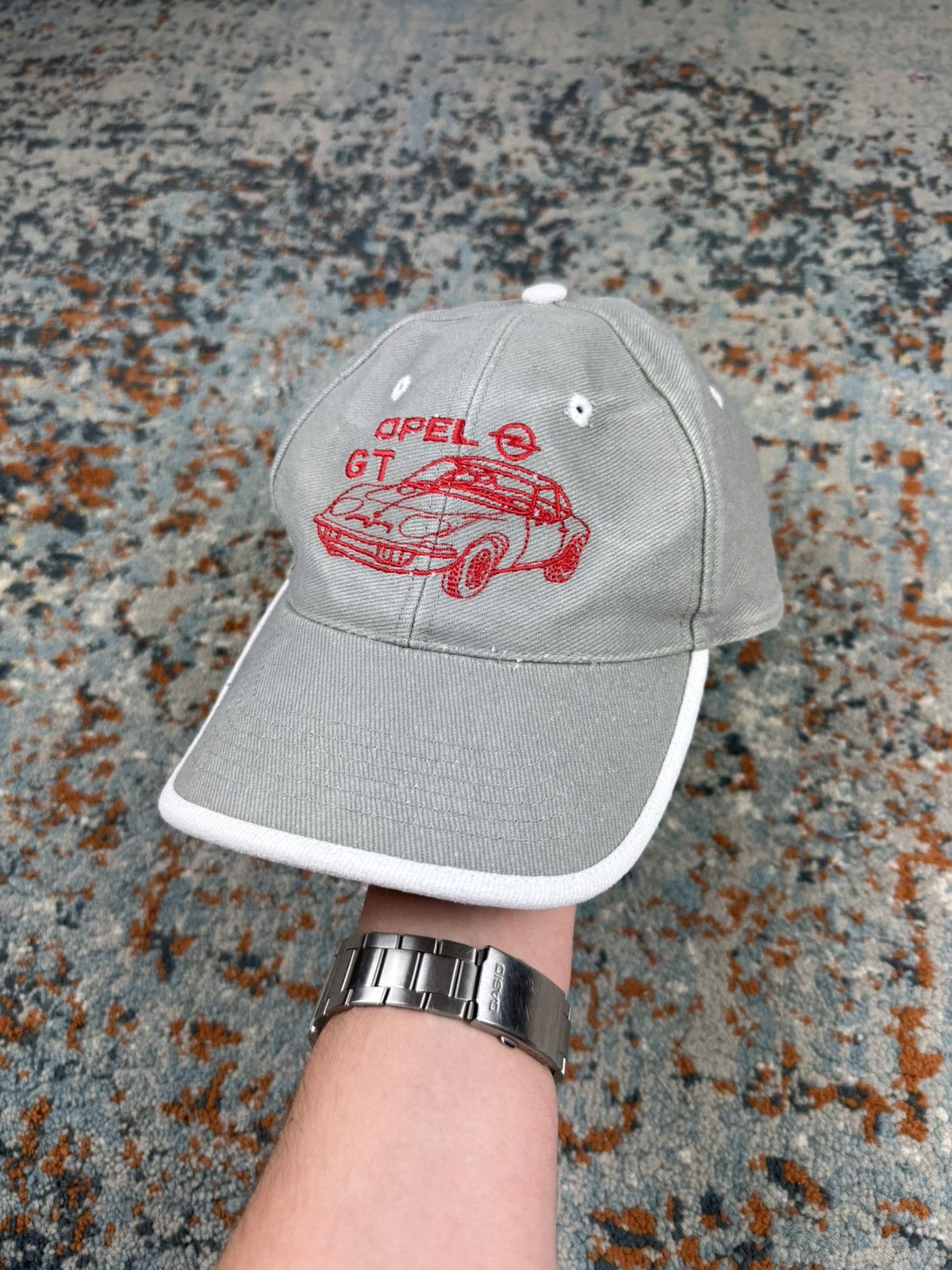 Vintage Vintage 90s Opel GT coupe embroidered hat racing style Size ONE SIZE - 1 Thumbnail