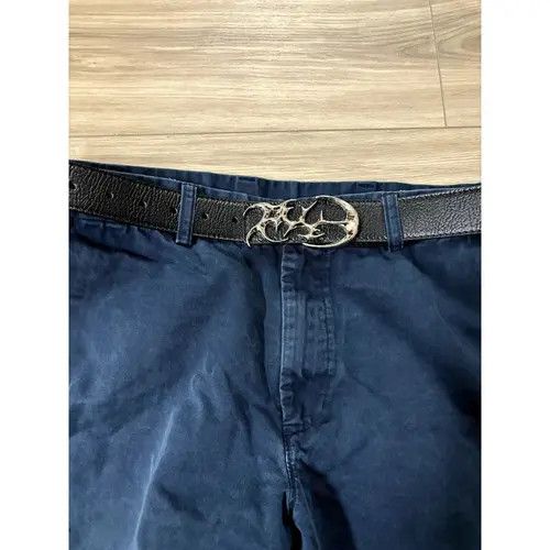 VIBE A8 - Y2K Silver Buckle Belt Size 32 - 6 Thumbnail